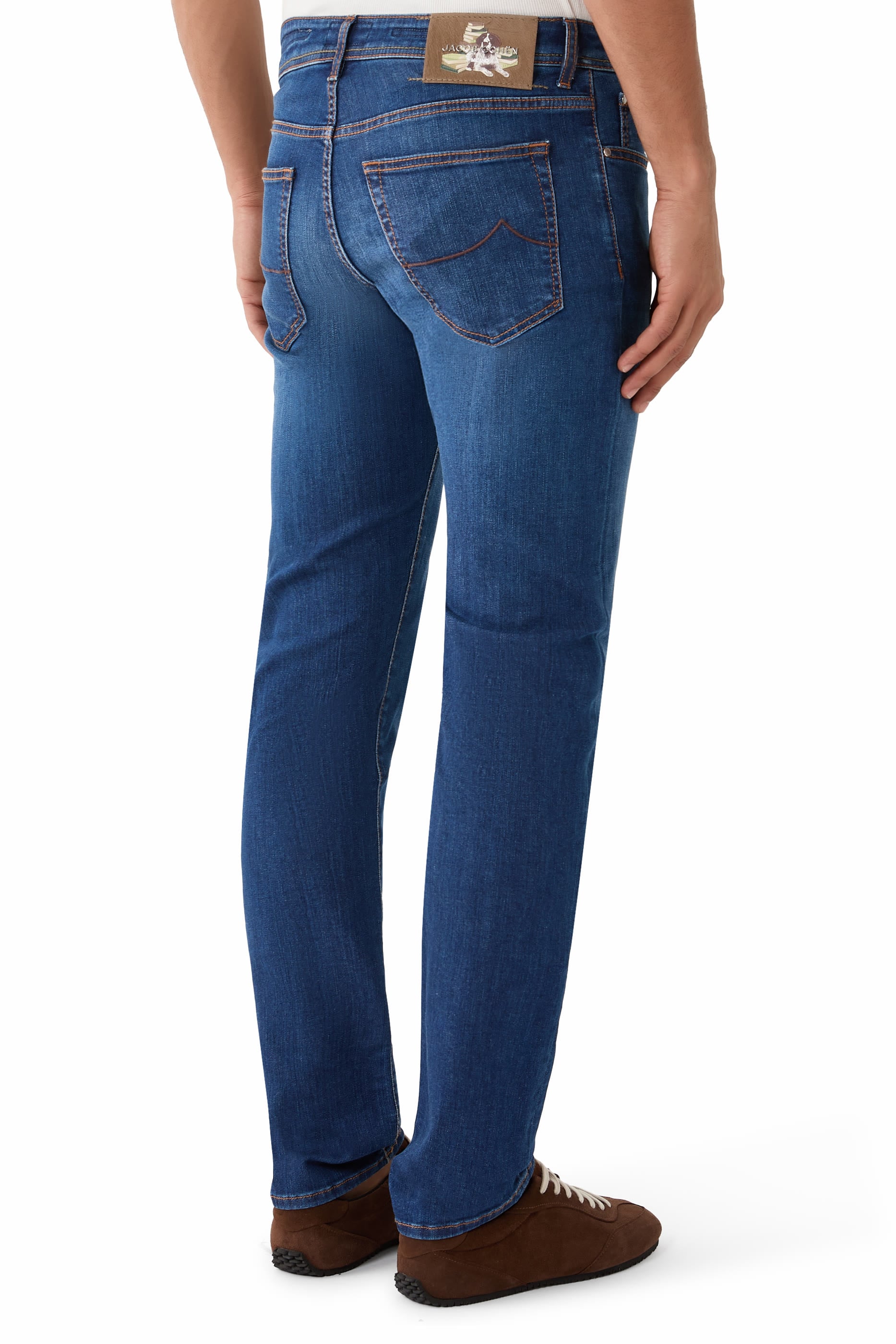 Bard Regular-Slim 5 Pocket Jeans in Super Stretch Denim