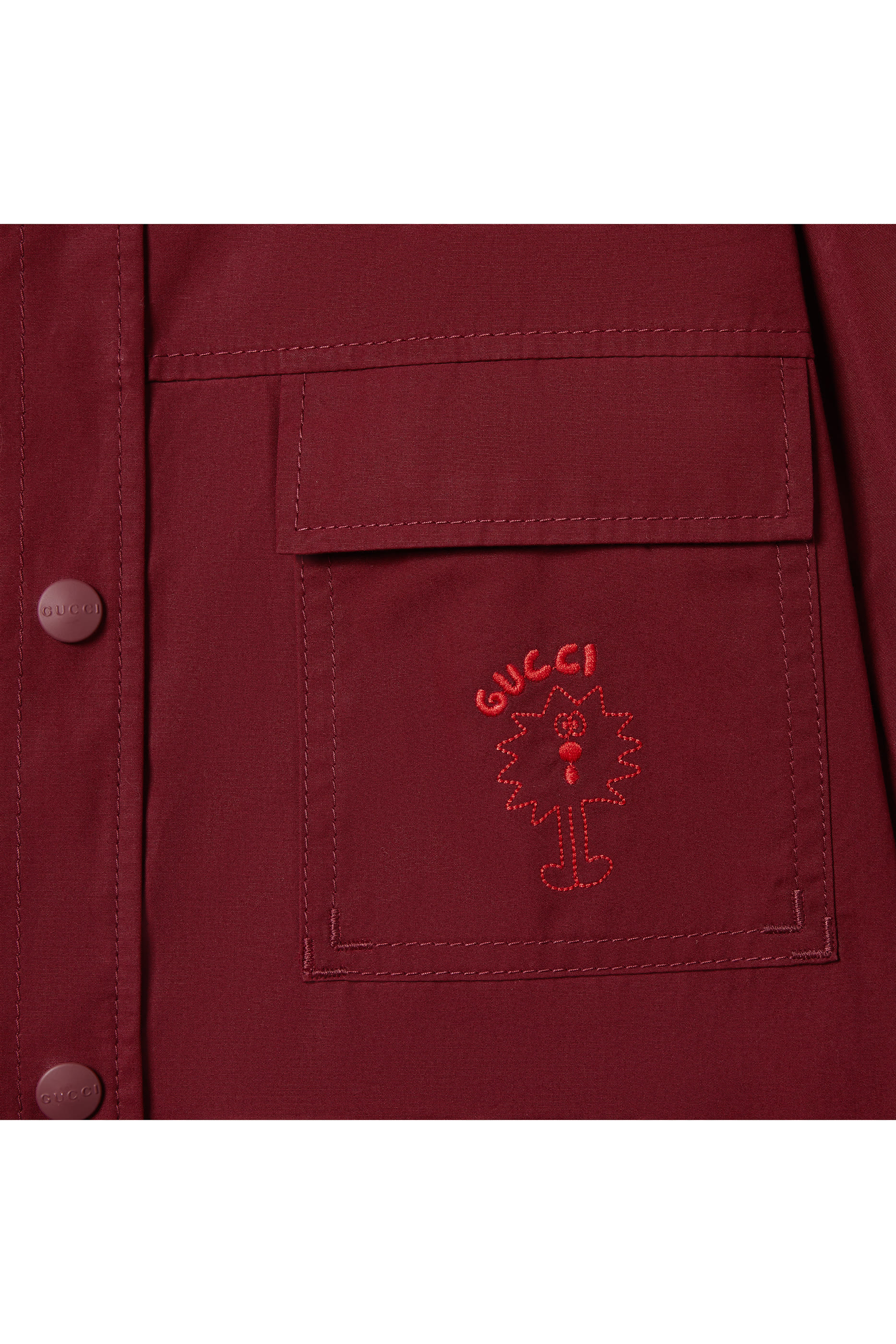 Kids Characters Embroidery Jacket
