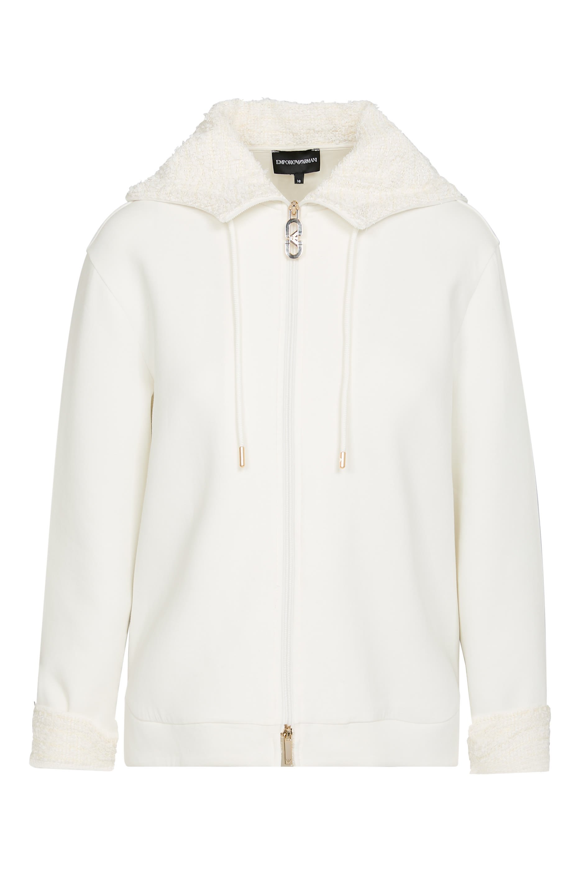 Double Jersey Hooded Sweatshirt