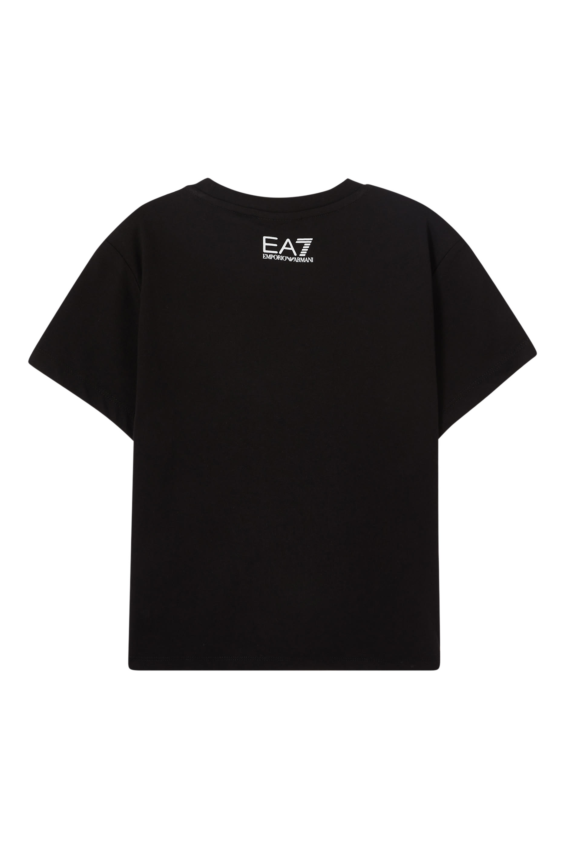 Kids EA7 Train Logo T-Shirt