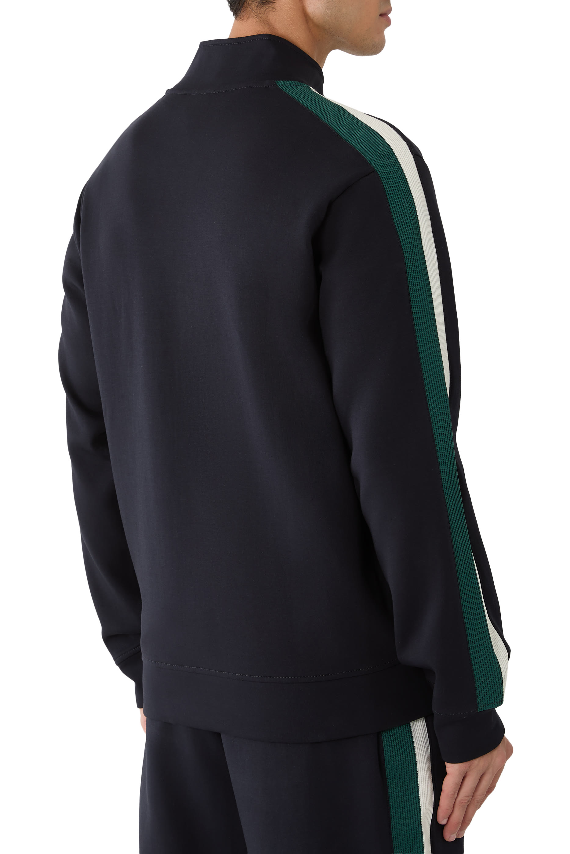 AX Logo Urban Varsity Zip-Through Sweatshirt