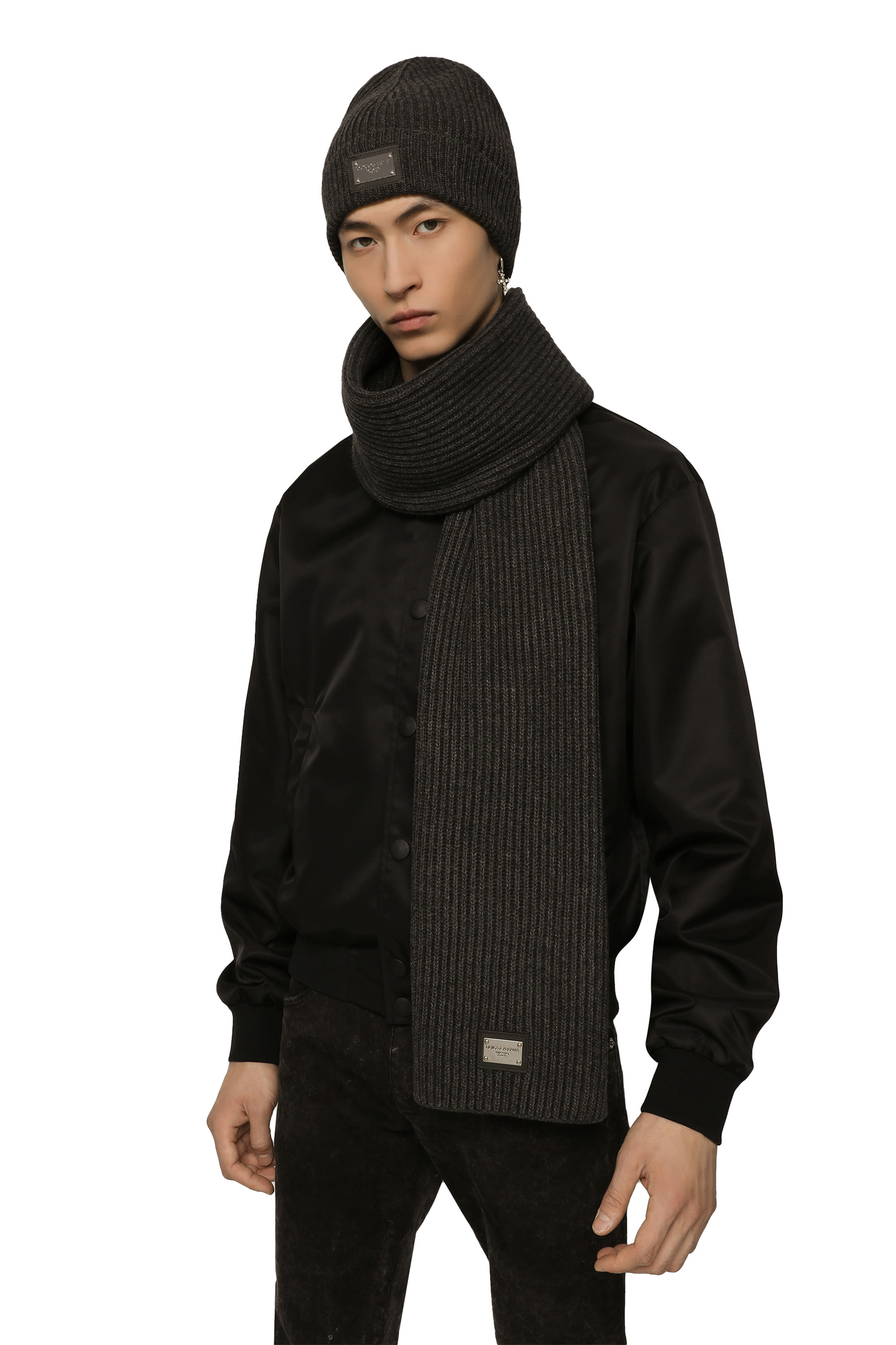  Wool Scarf with DG Patch