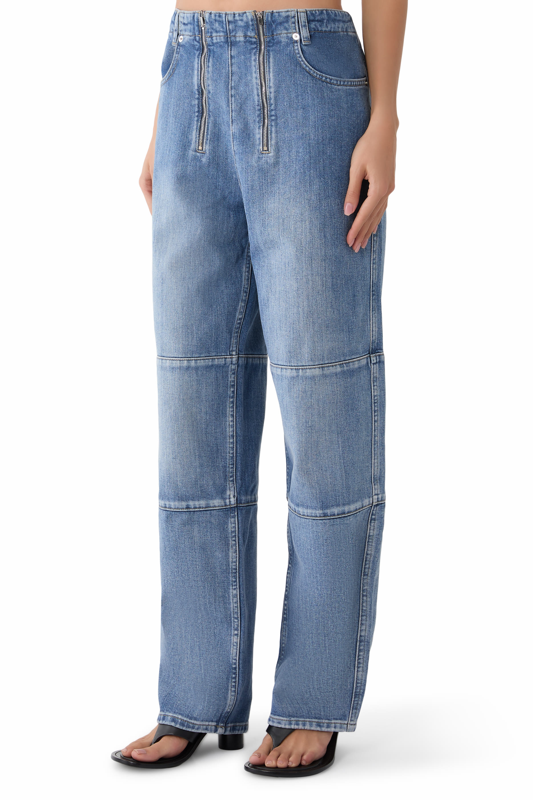 Classic Wash Denim Fischer Jeans 