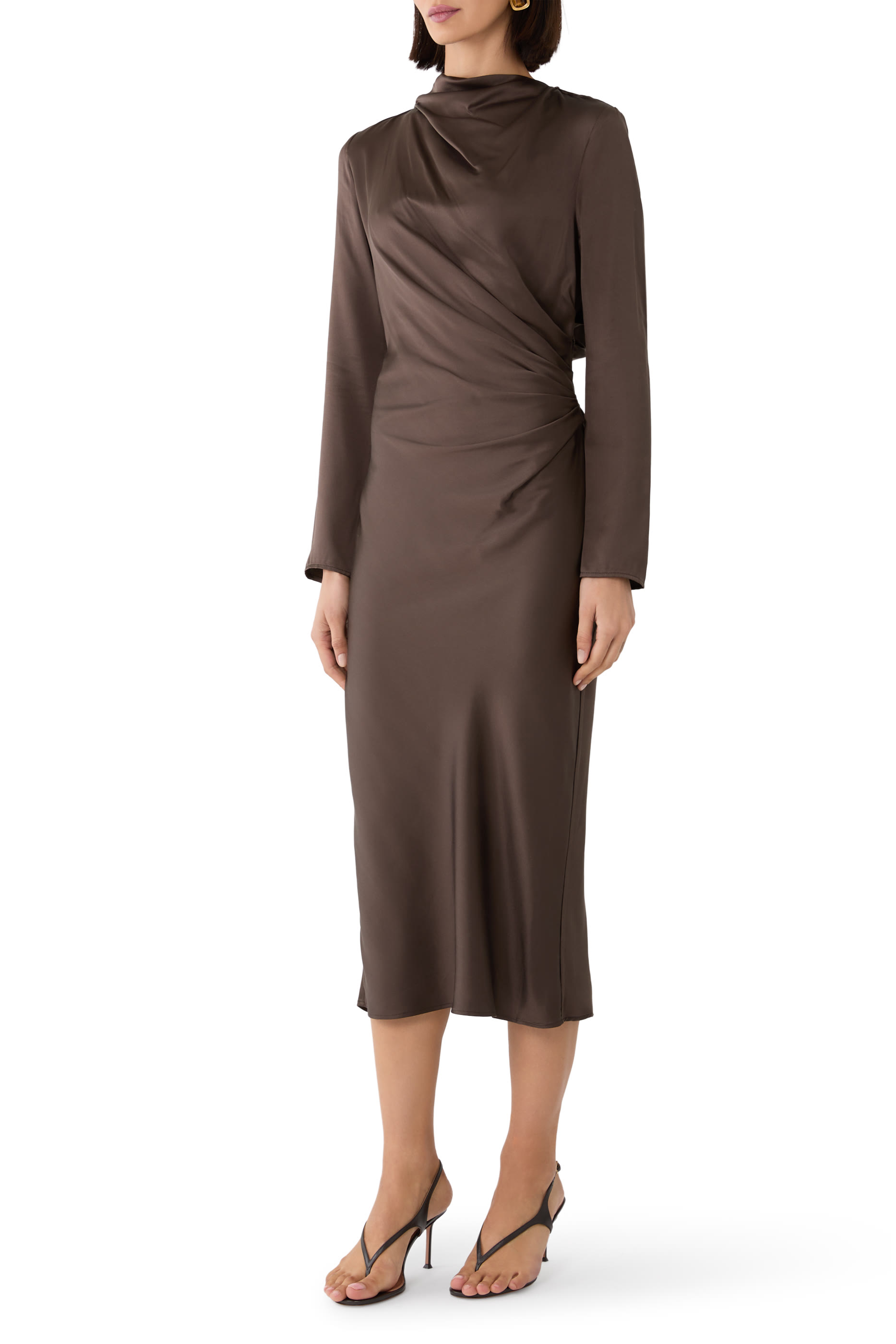 Fabio Draped Dress