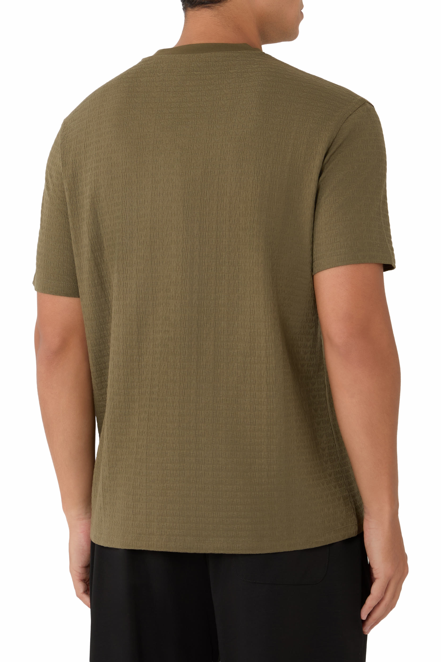 Micro EA Text Logo T-Shirt