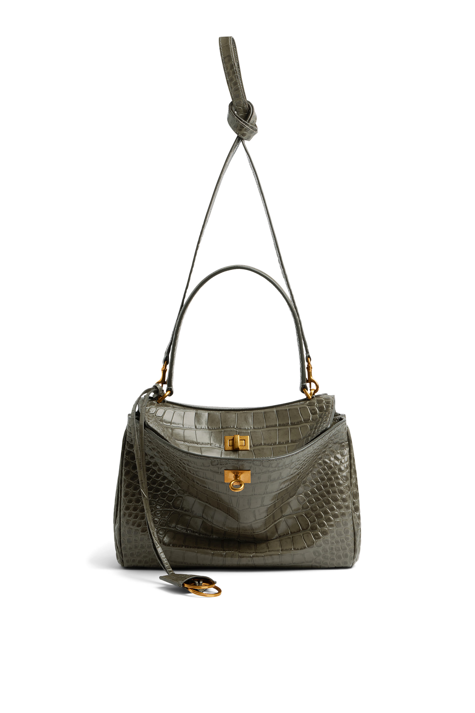 Rodeo Croc Embossed Handbag Small