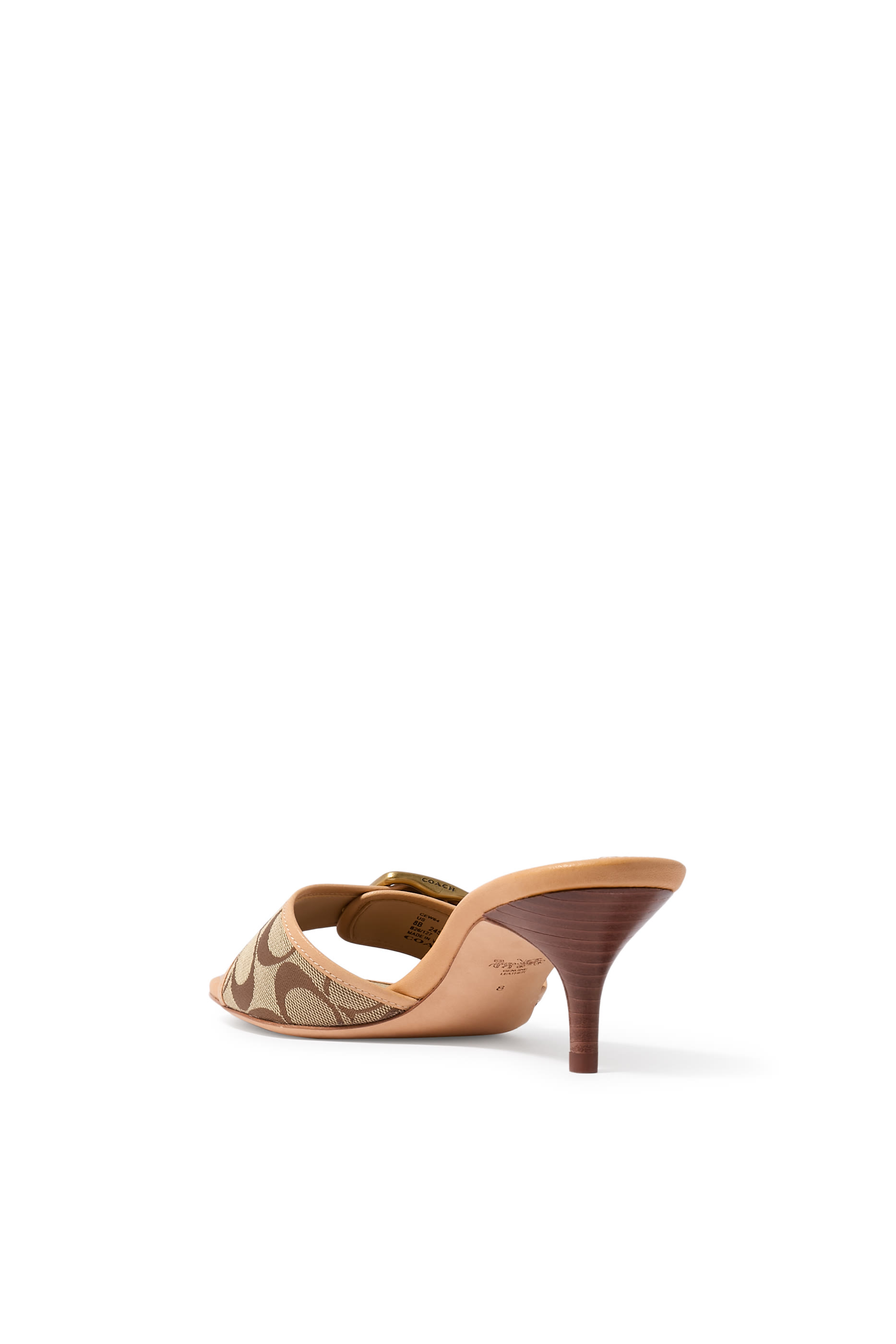 Margot 60 Sandals in Signature Sateen Jacquard