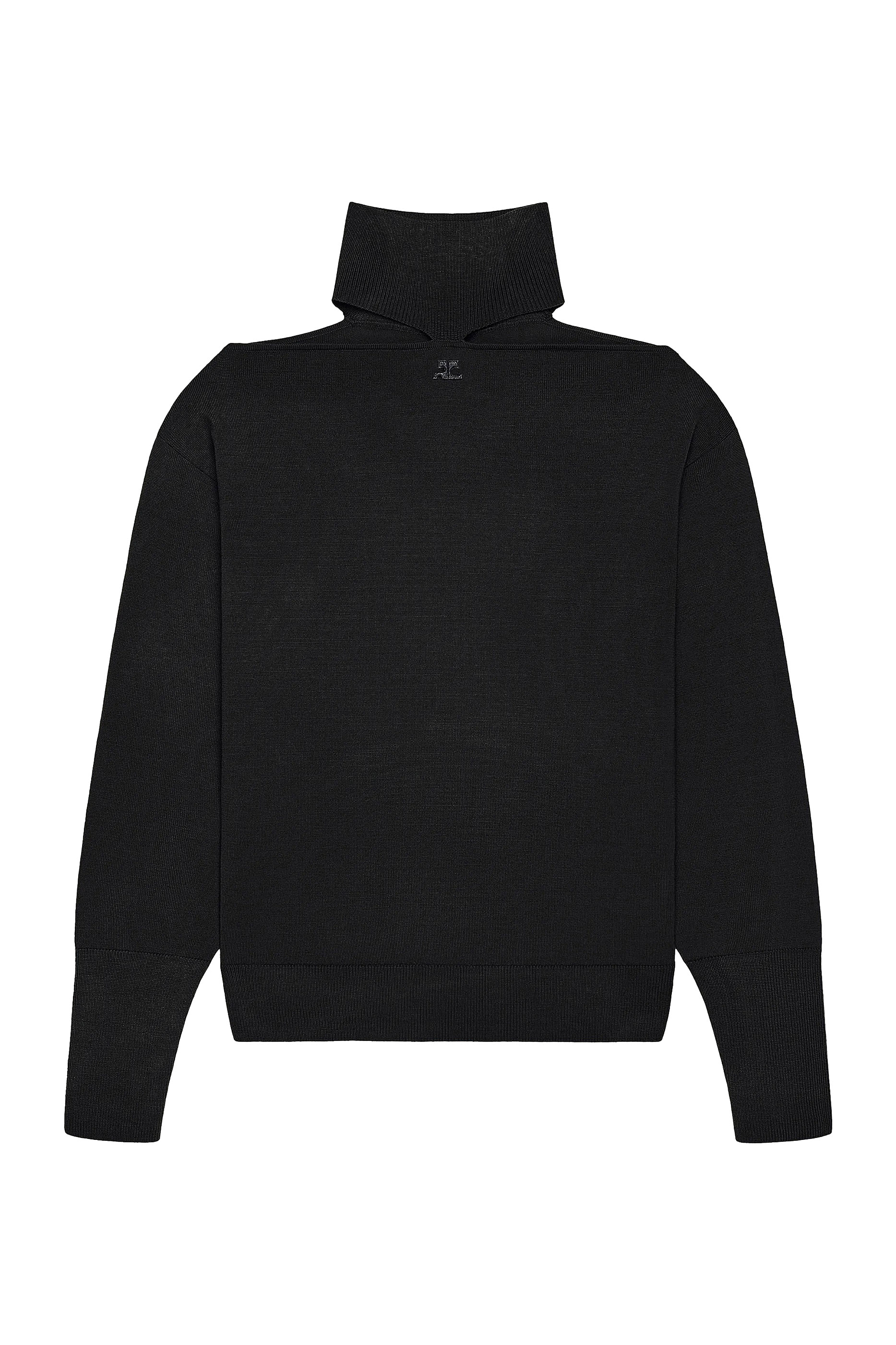 Embroidered Logo Sweater