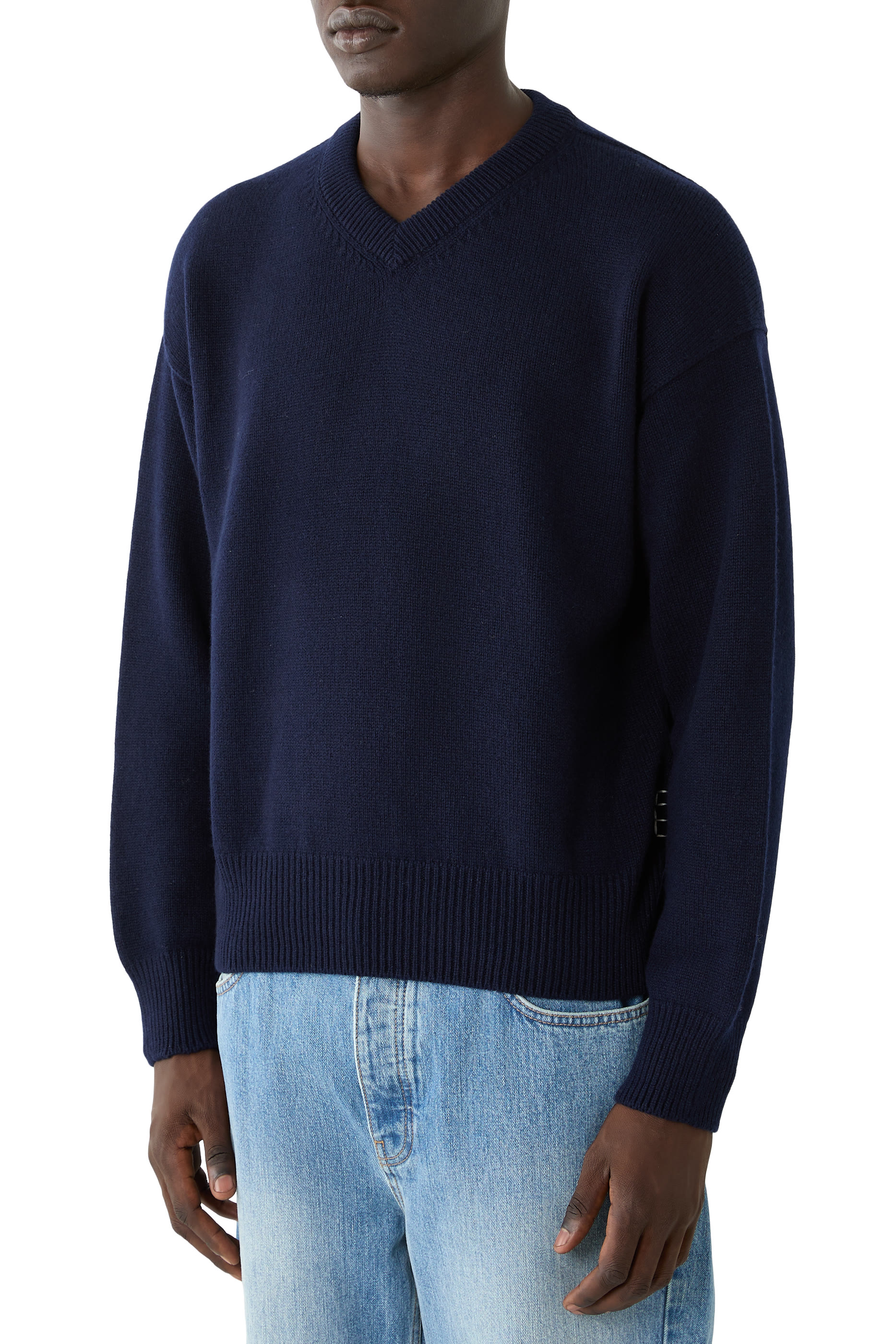 V-Neck Cashmere Jumper 