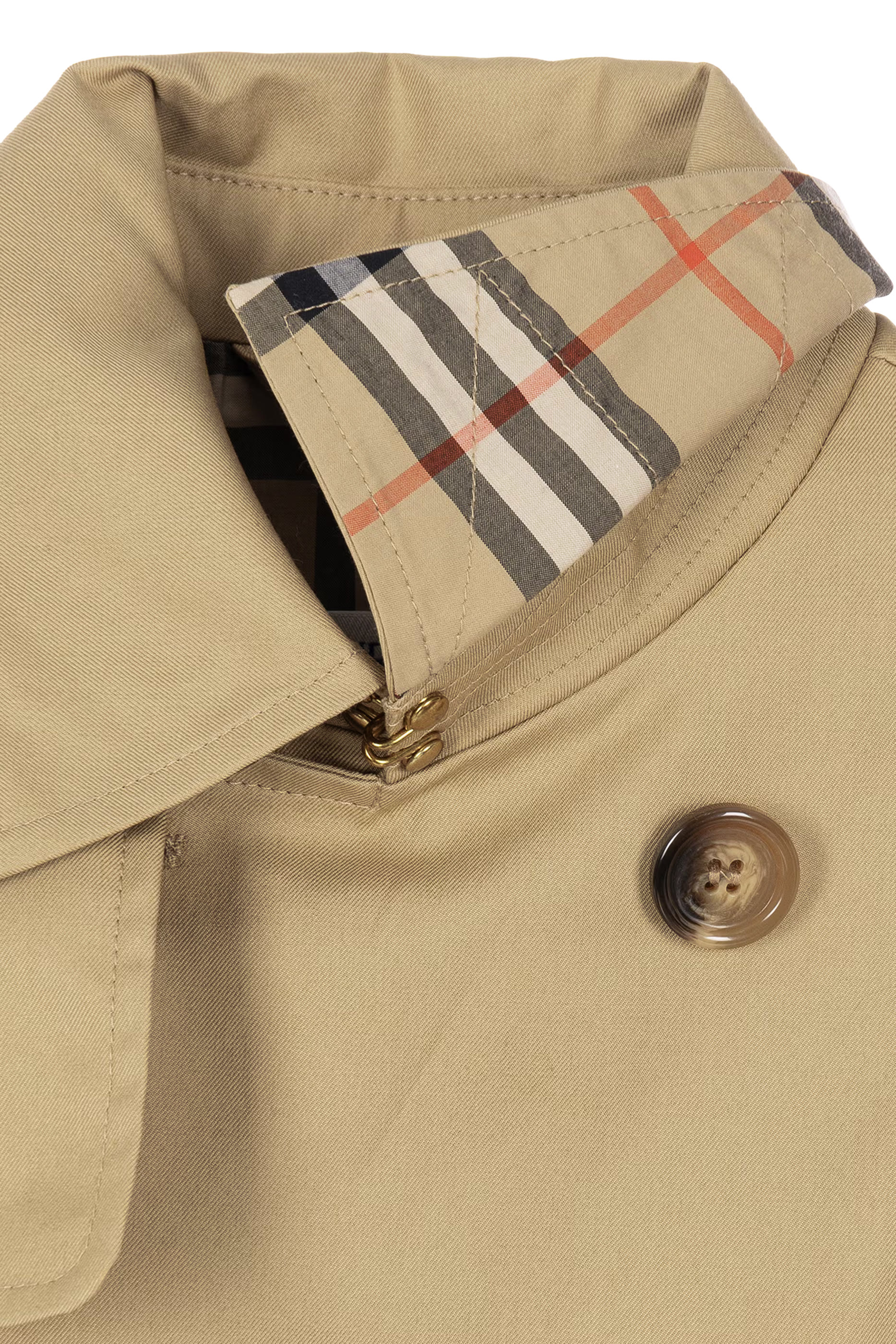 Kids Cotton Trench Jacket 