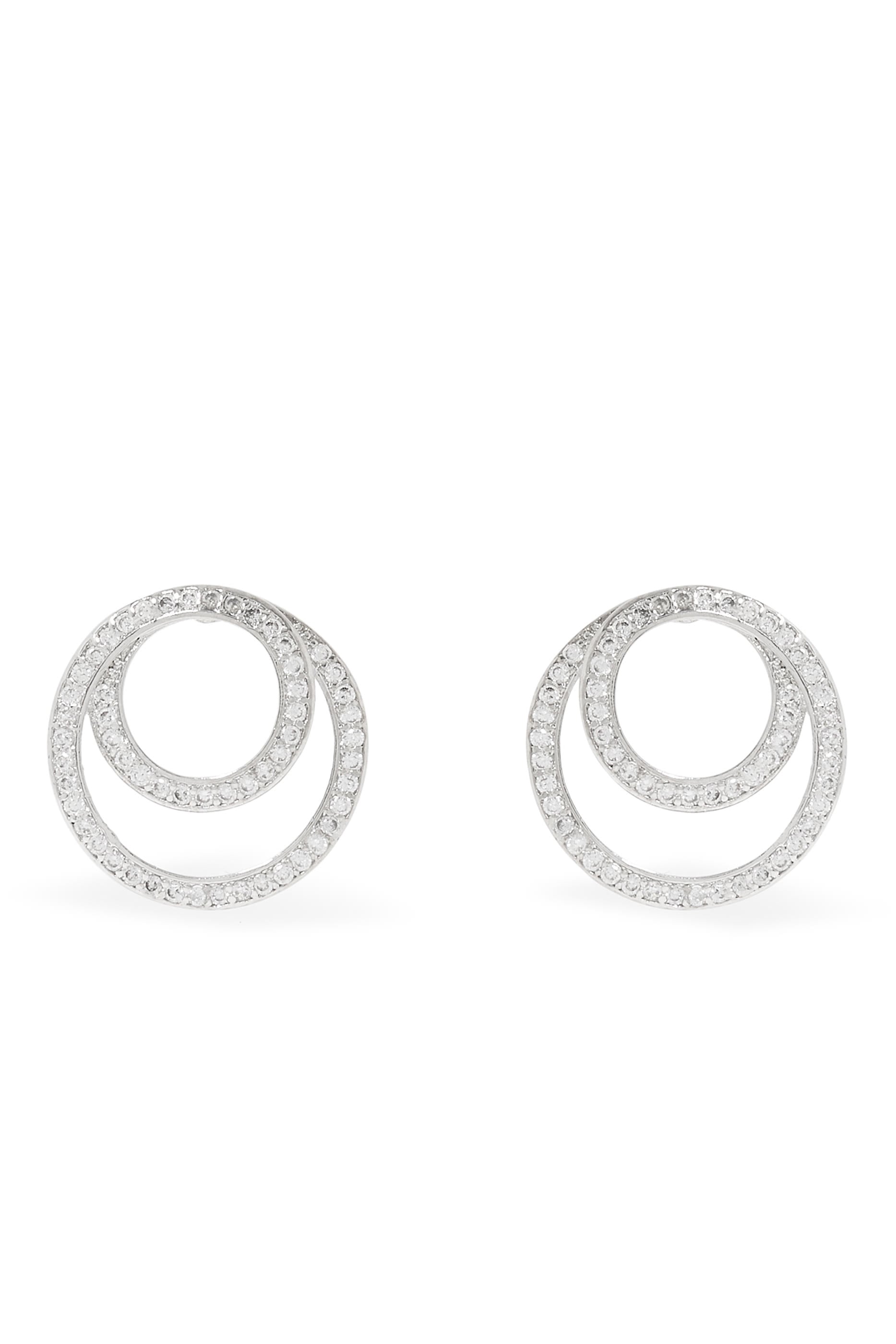 Coiled Infinity Earrings