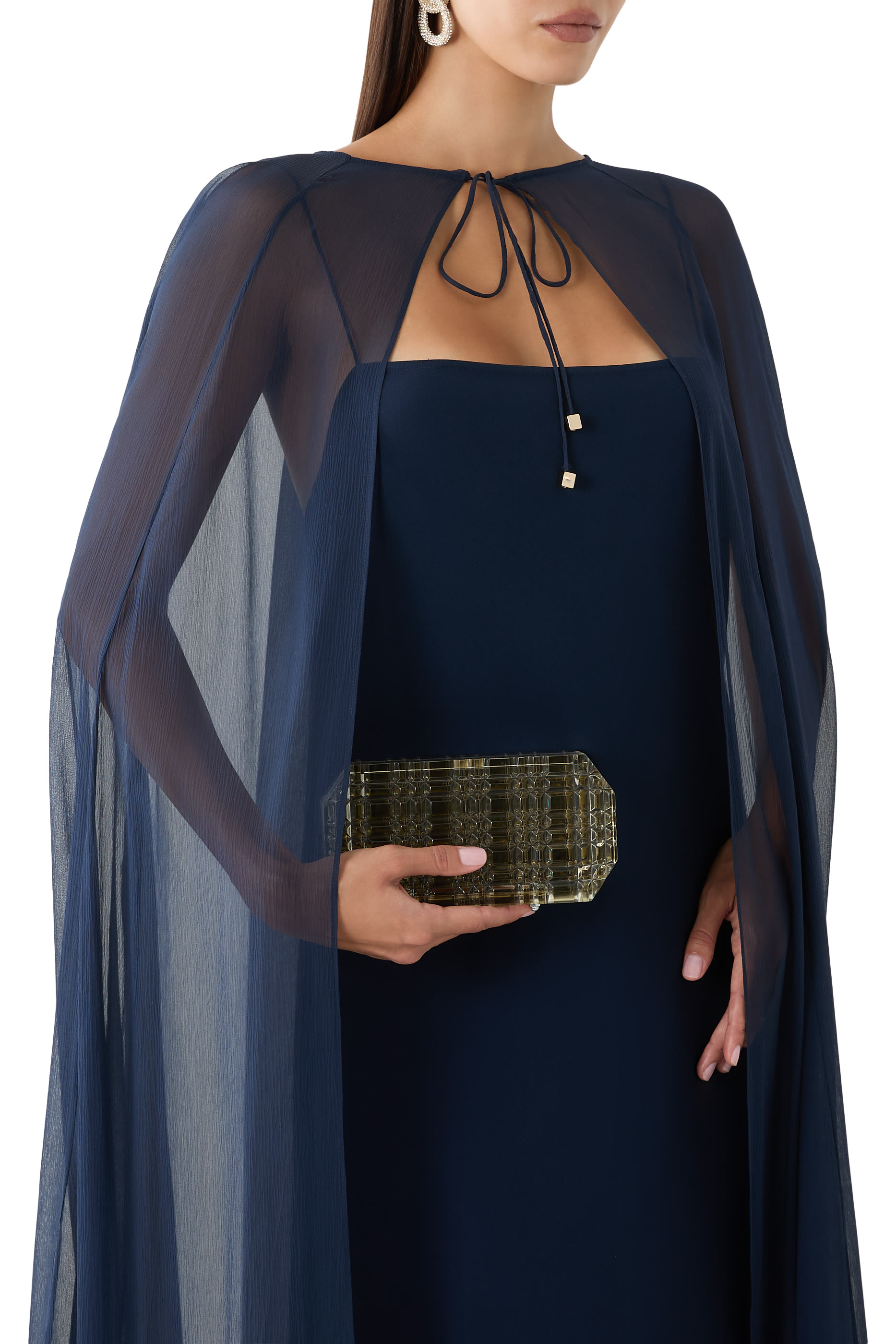 Aurora Shell Clutch Bag