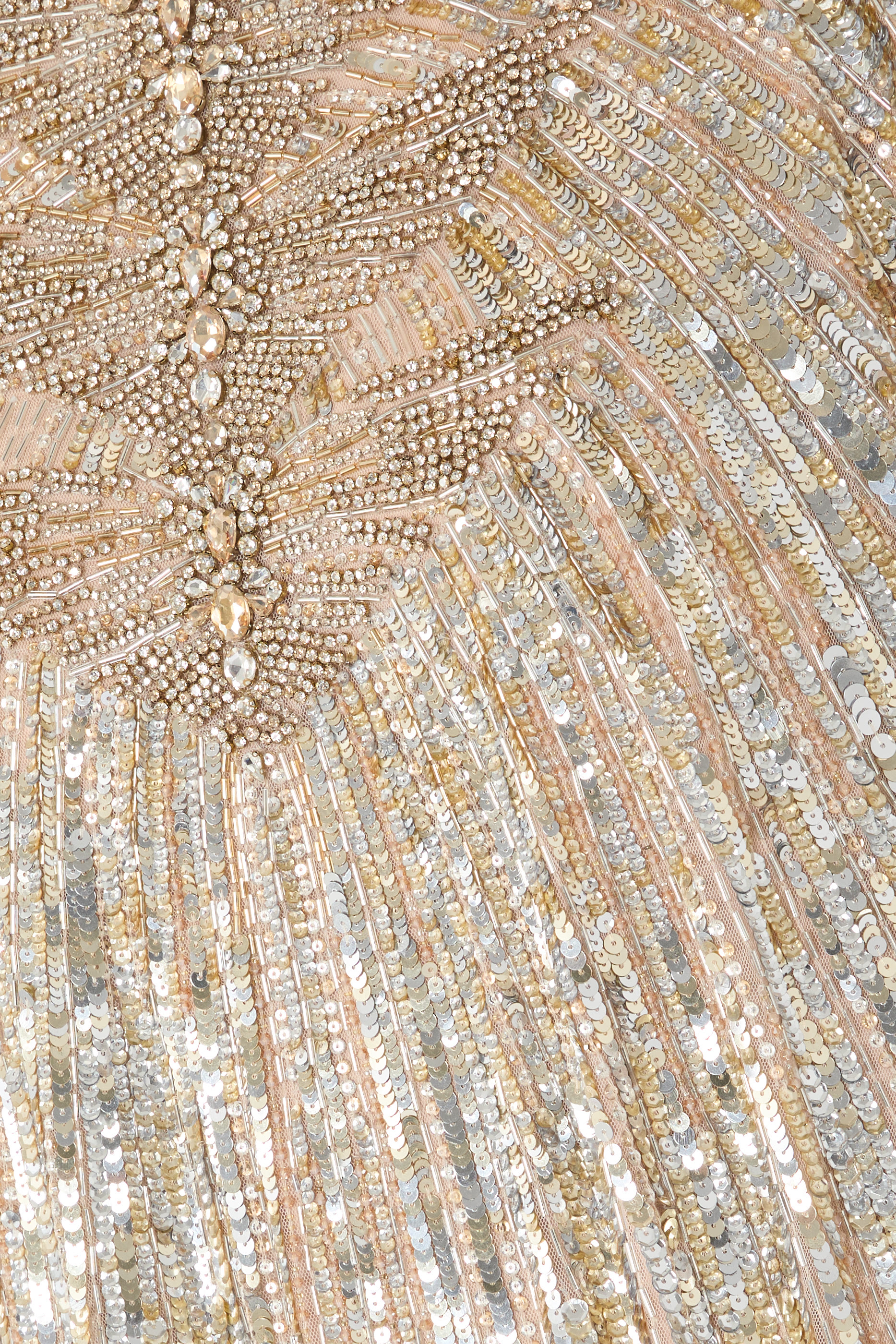 Desert Flower Evening Gown