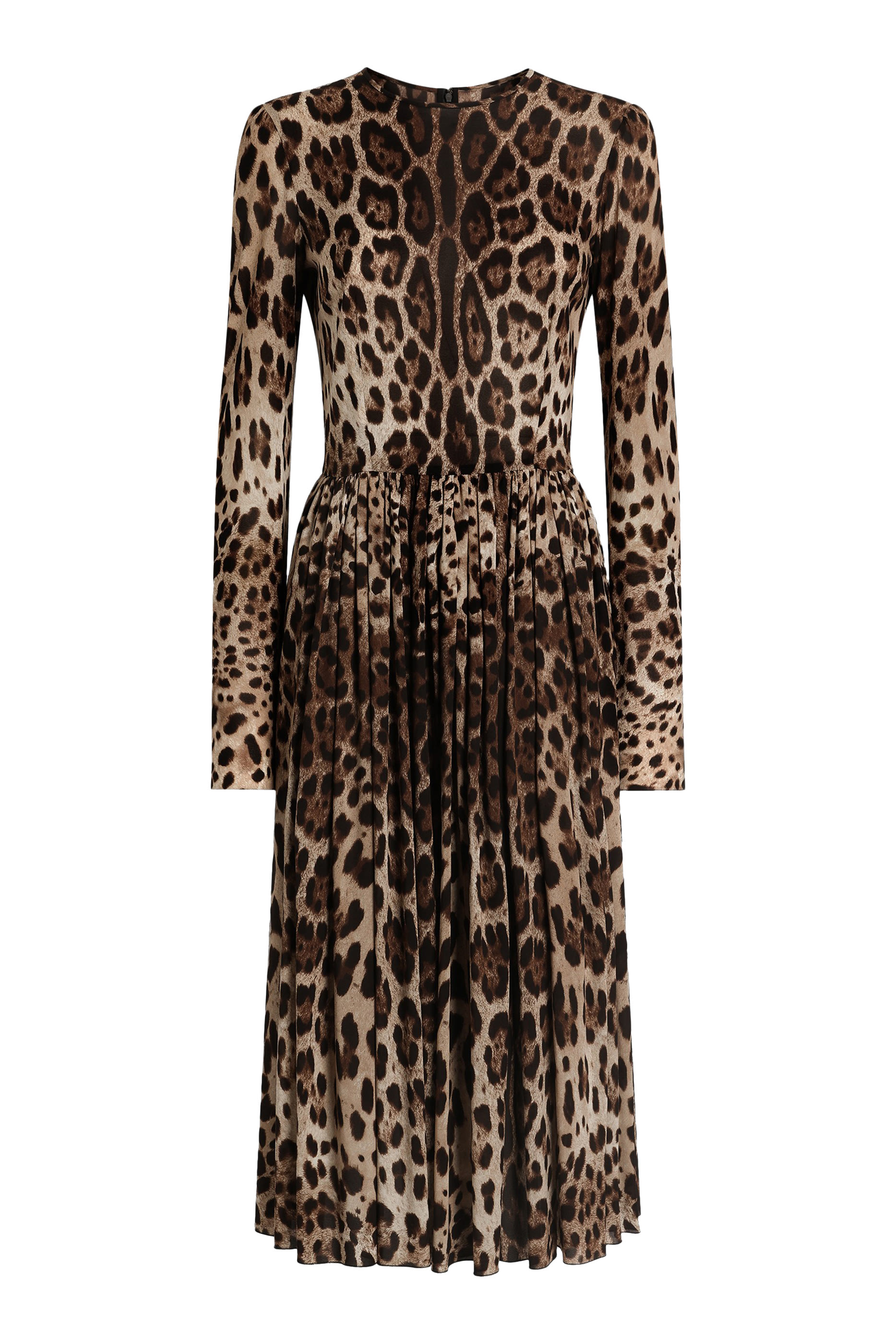 Leopard-Print Dress