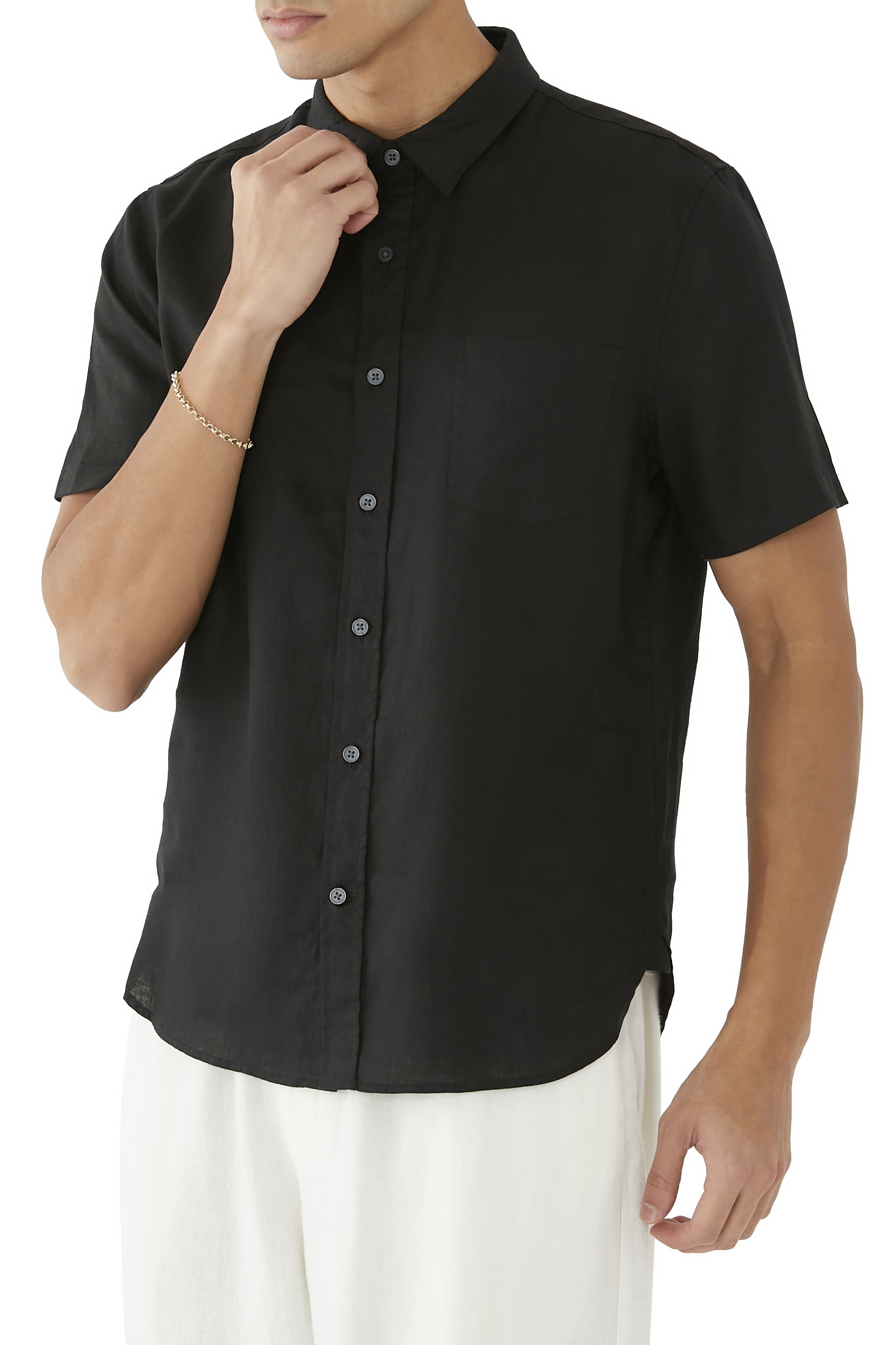 Linen Short Sleeves Shirt