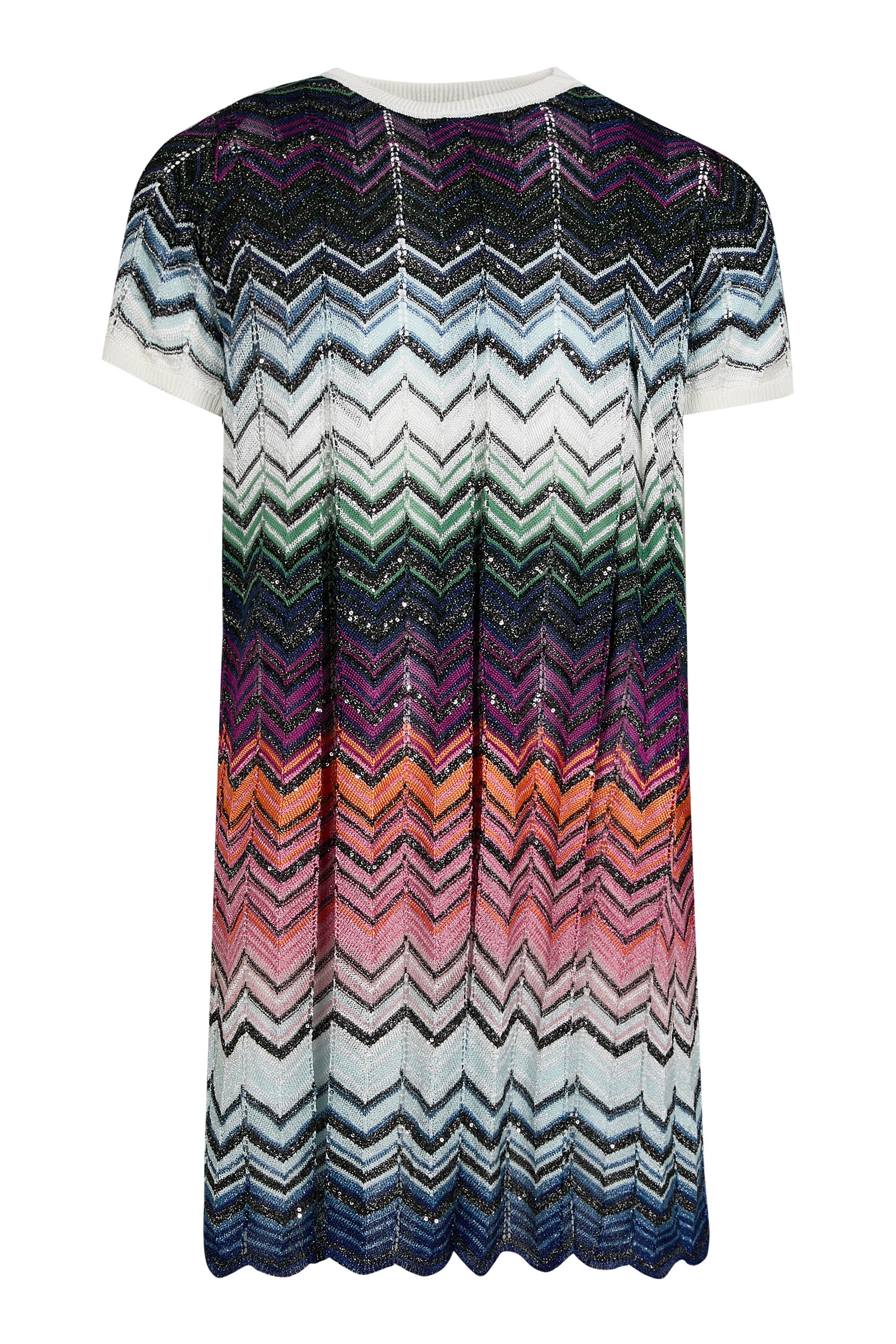 Kids Waves Knit Short Sleeve Dress