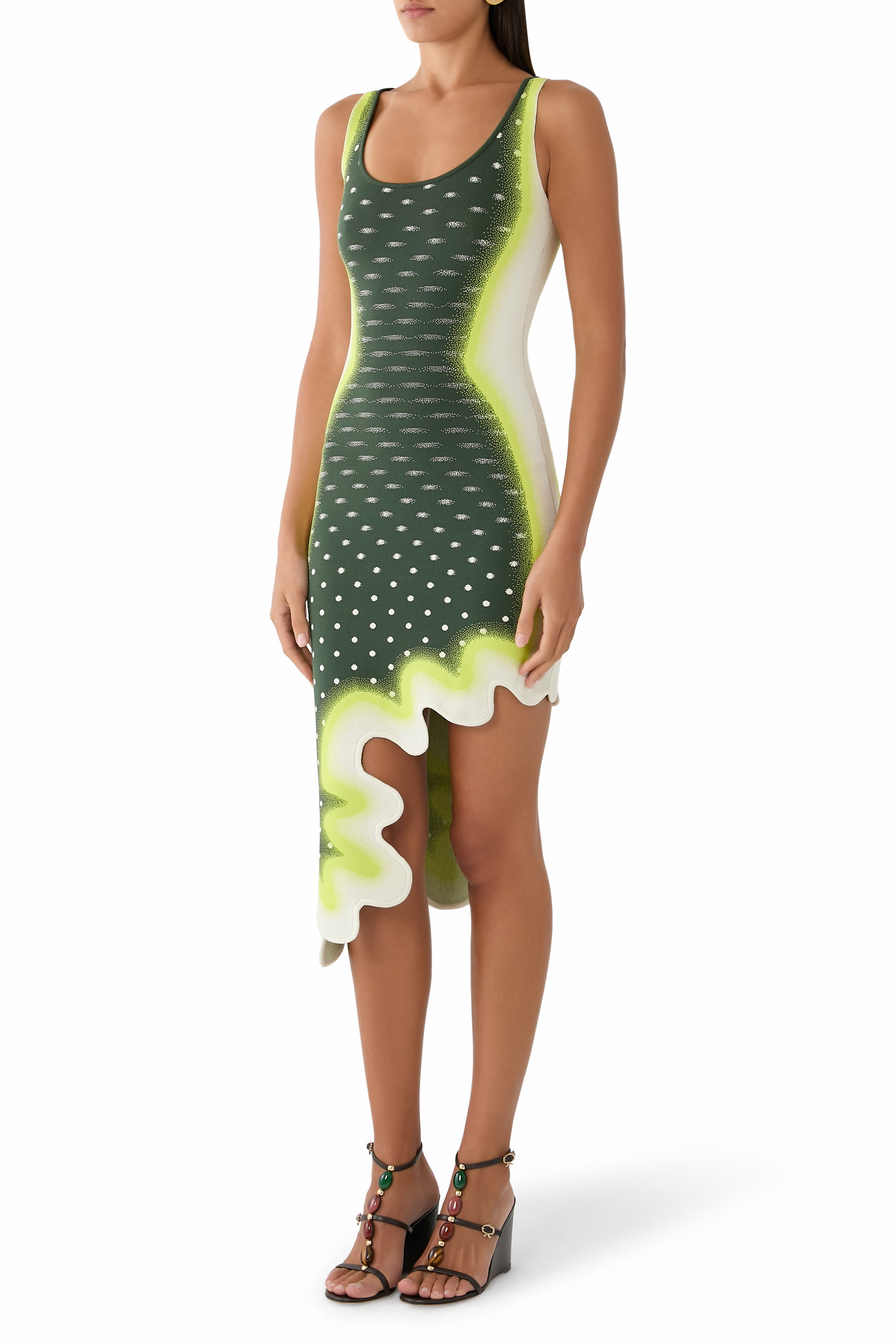  Aster Reversible Wavy Asymmetric Dress 
