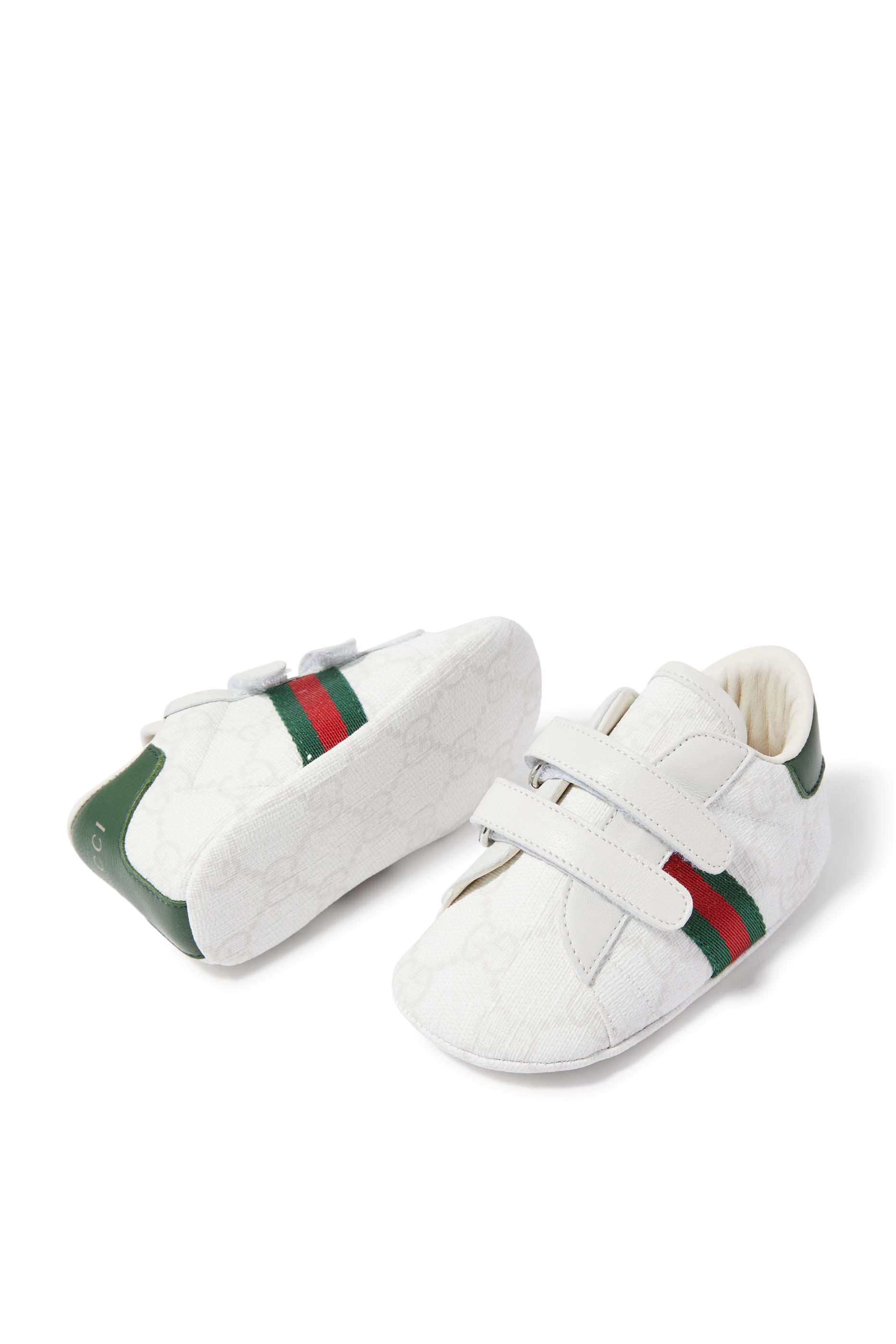 Kids Ace Leather Trainers