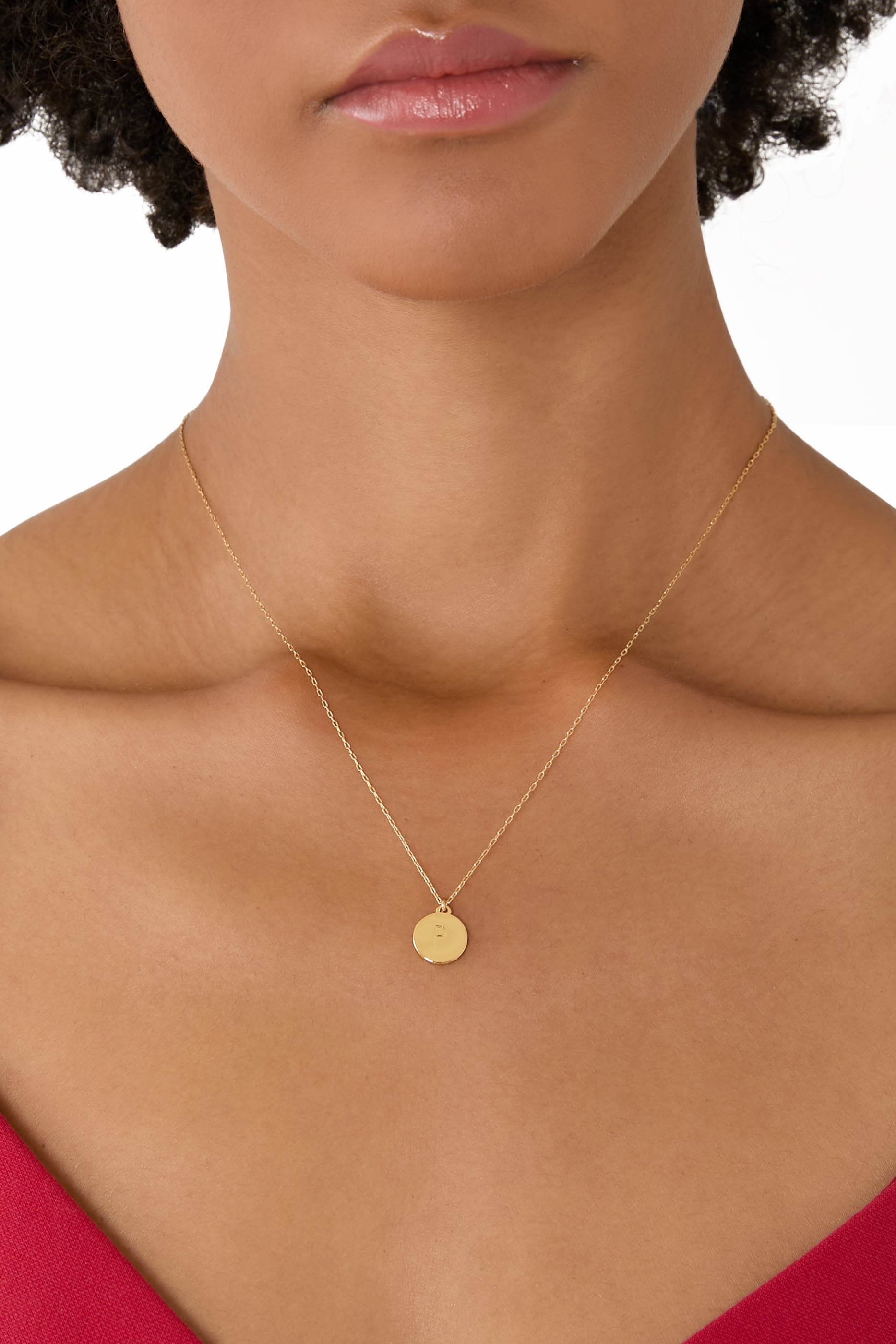 Initial ‘P’ Mini Pendant