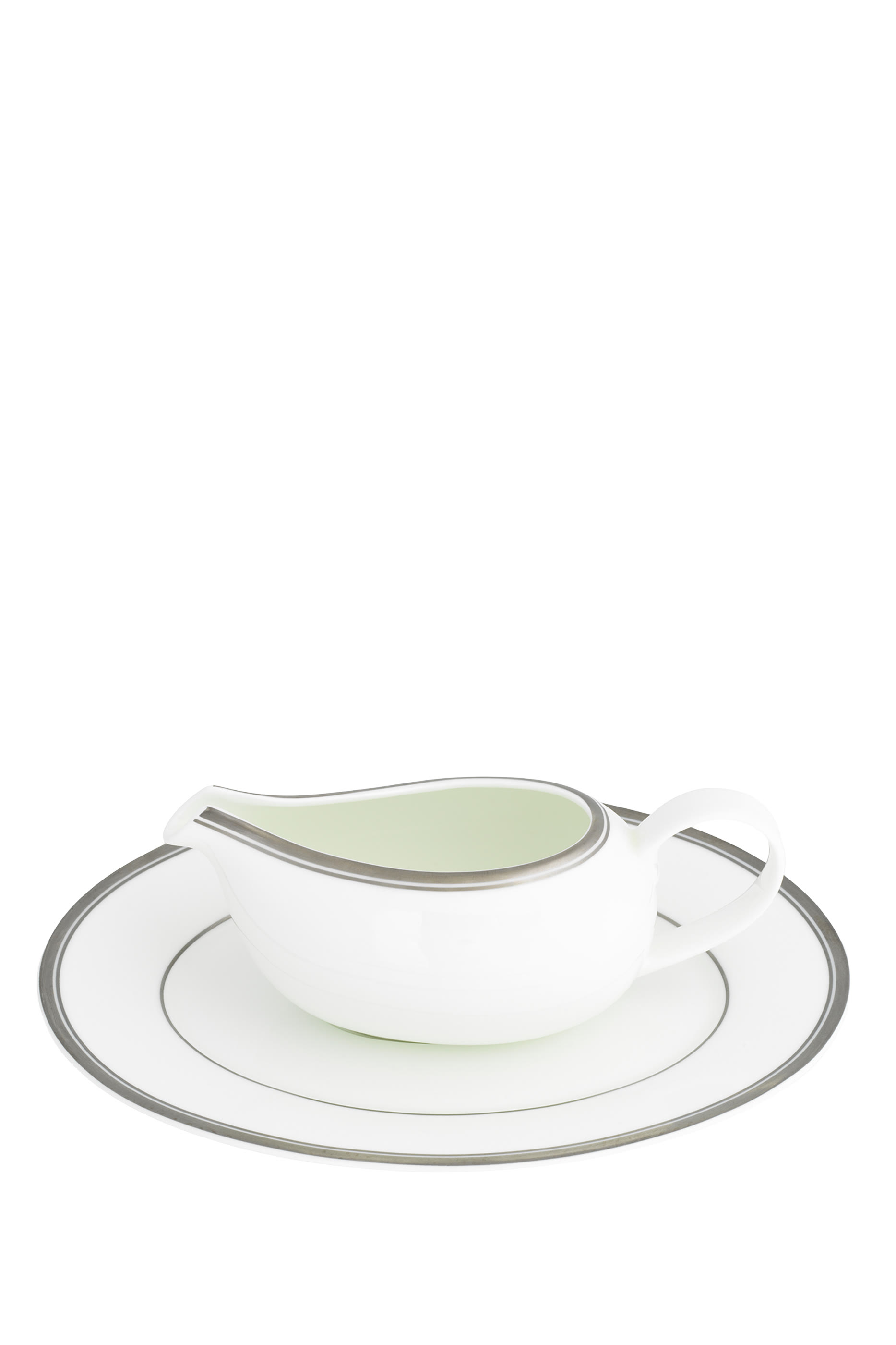 Le Verrier Sauce Boat with Saucer