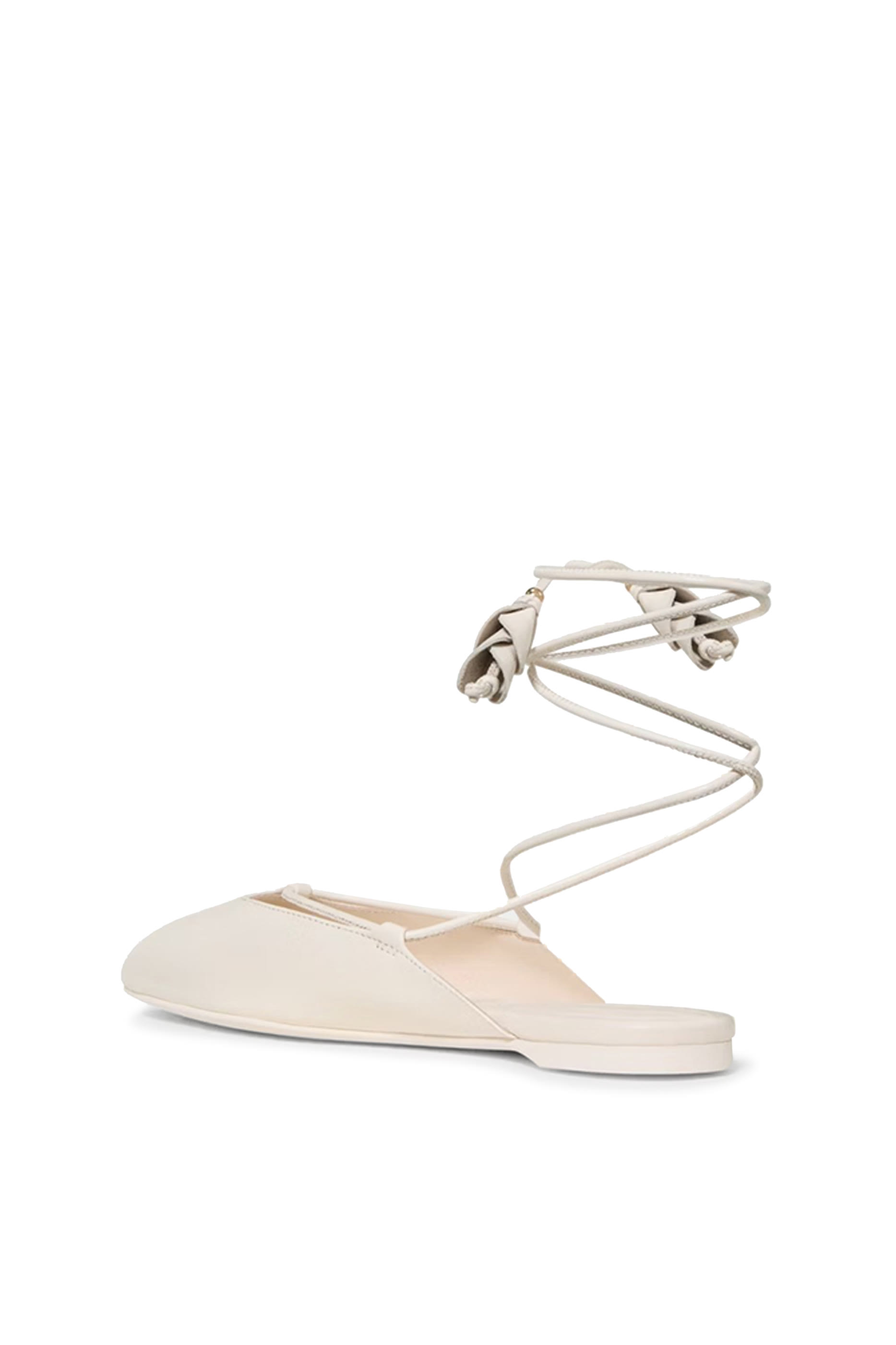 Eloise Ankle Wrap Mule Flats