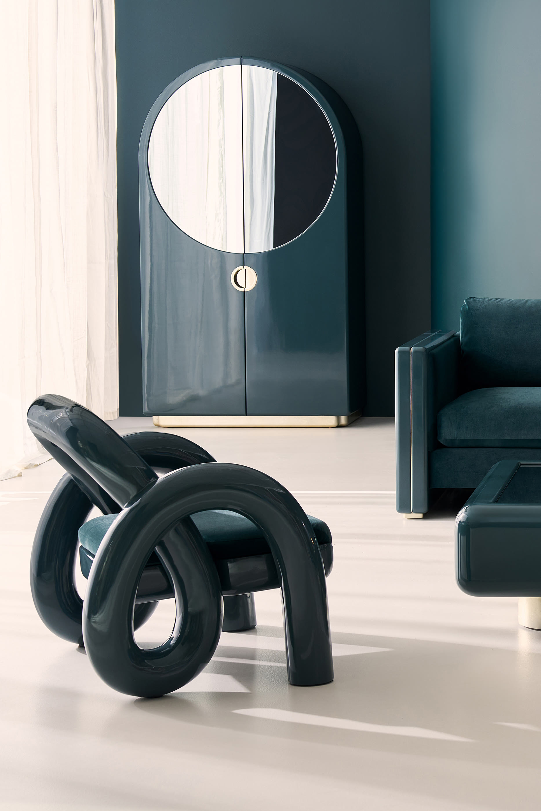 Gel&eacute;e Apatite Armchair
