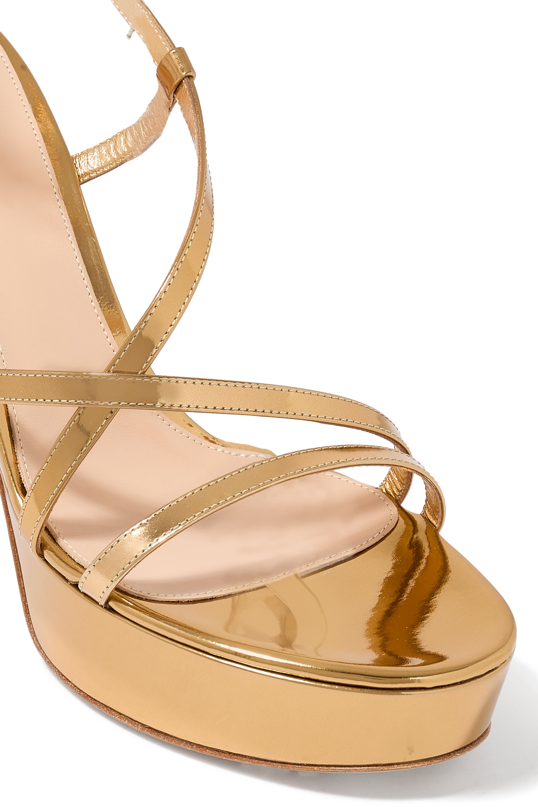 Leather 70 Platform Sandals