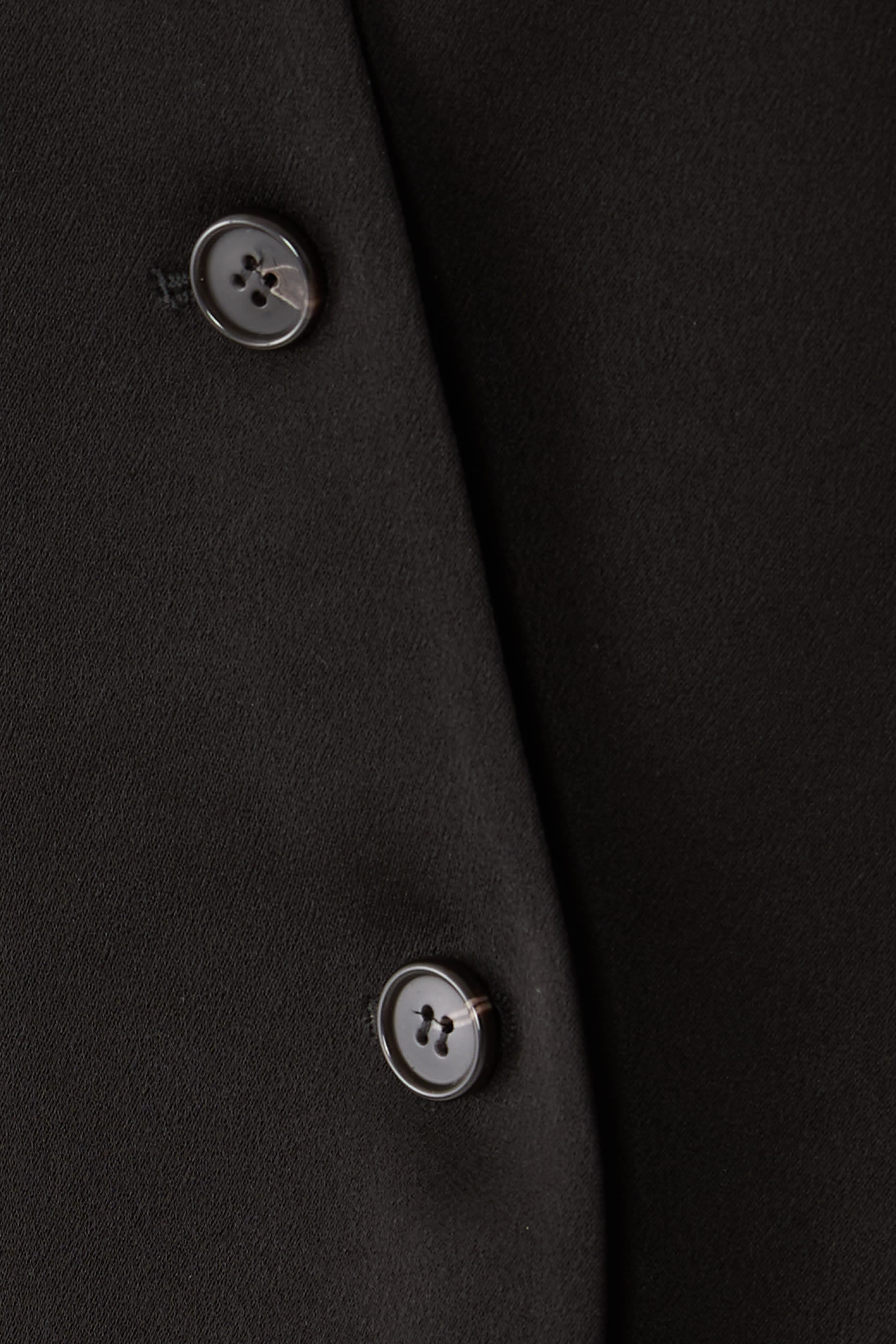 Cinched Vest in Satin Crepe