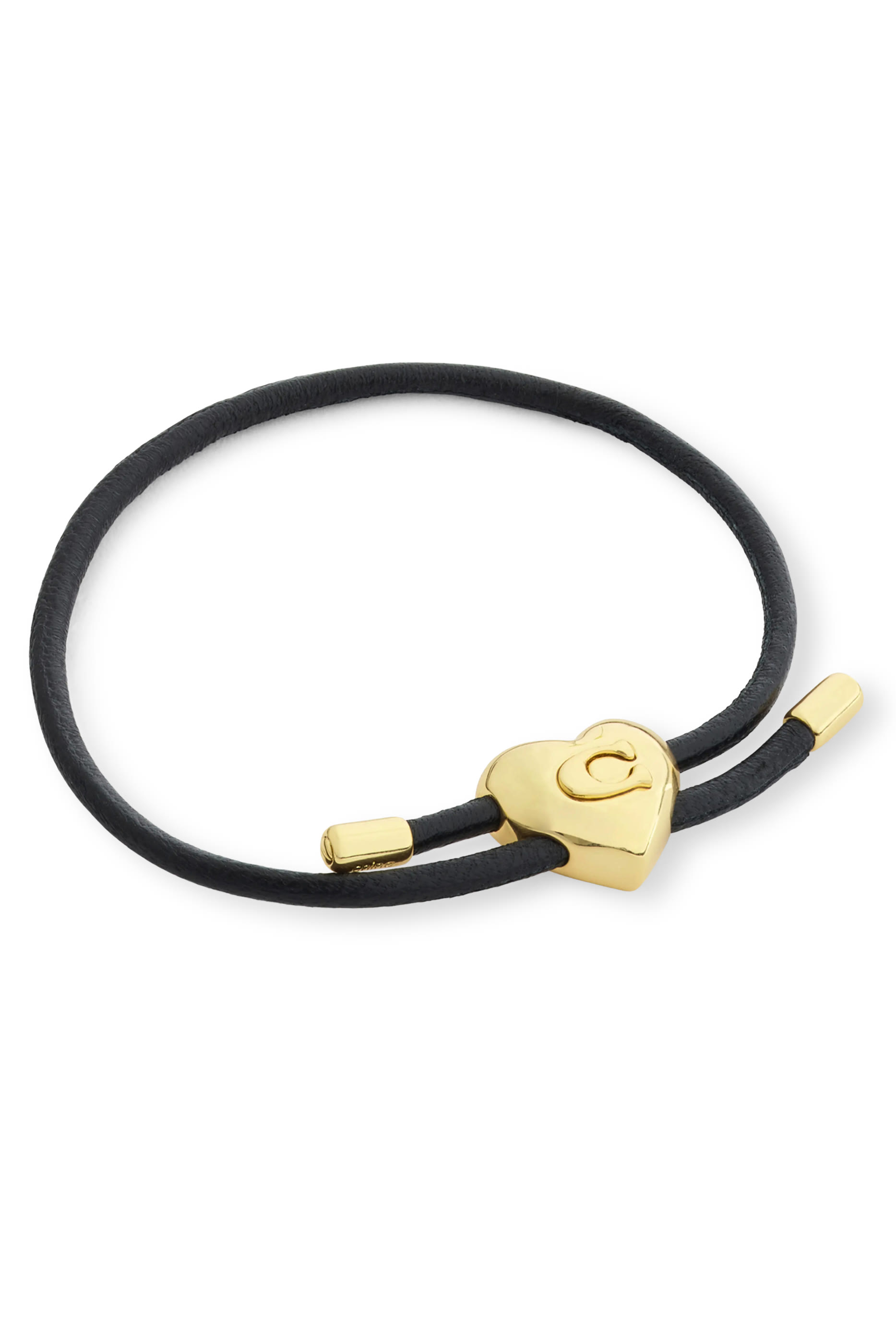 Heart Leather Slider 