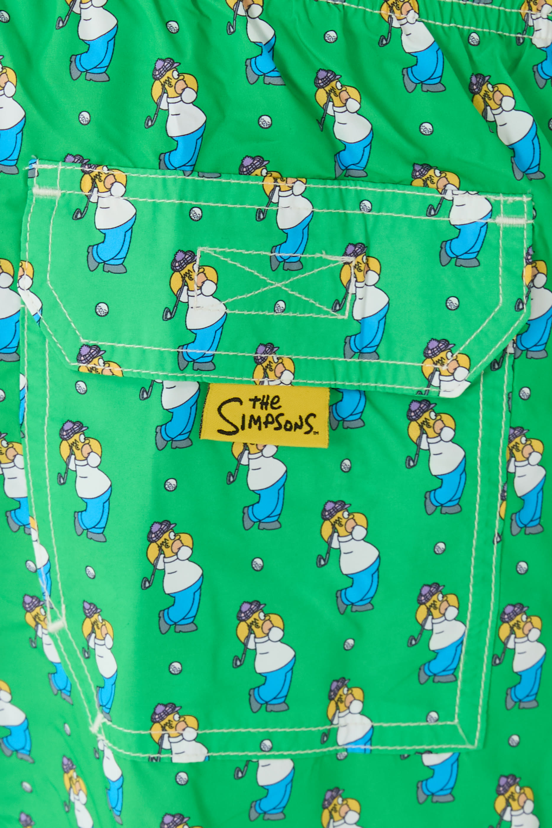 Lighting Lightweight Swim Shorts with Homer Golf Print