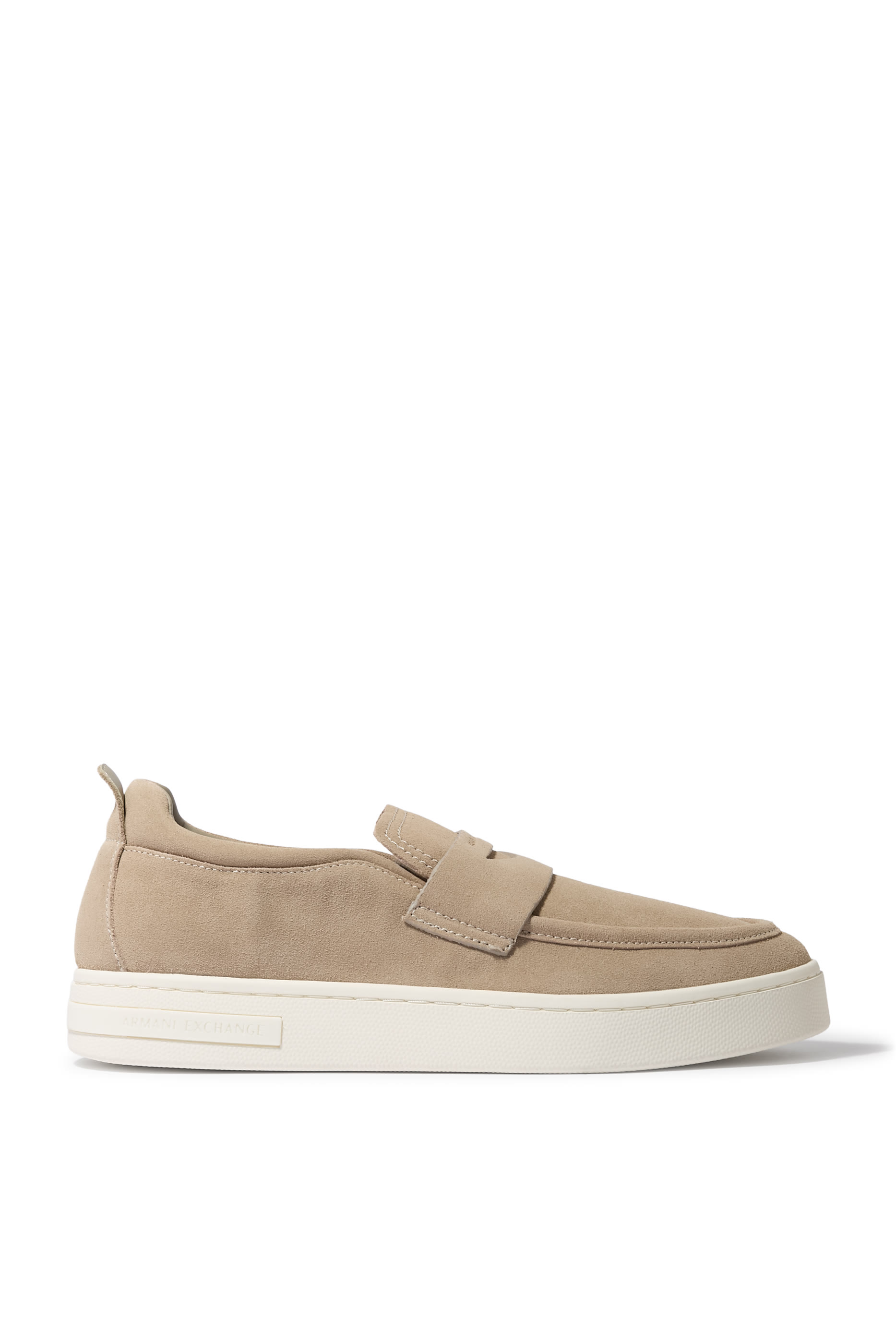 Suede Slip-Ons 