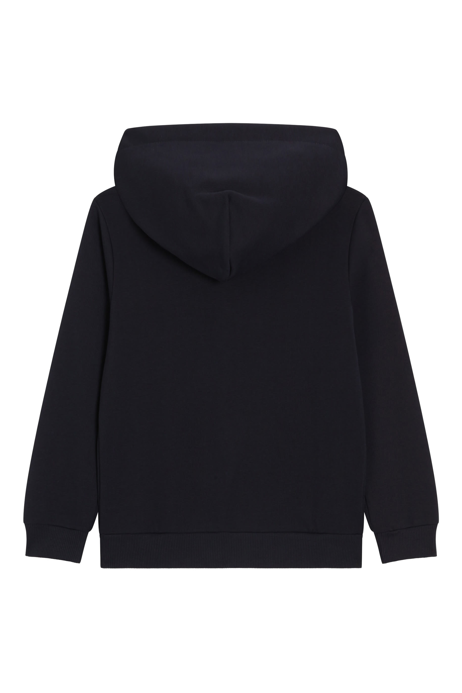 Kids Hooded Sweatshirt with Logo Plate