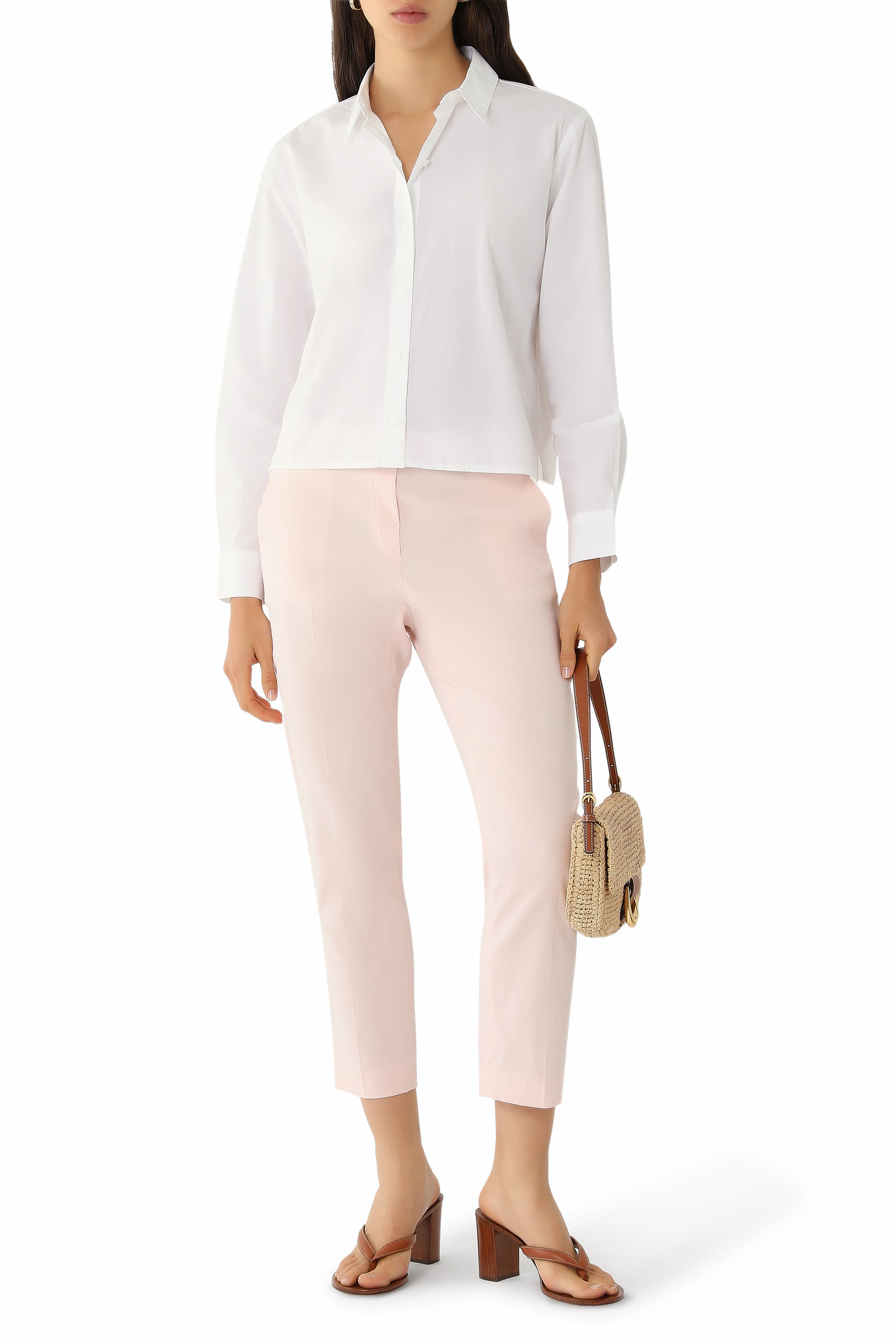 Organic Cotton Poplin Short Shirt 