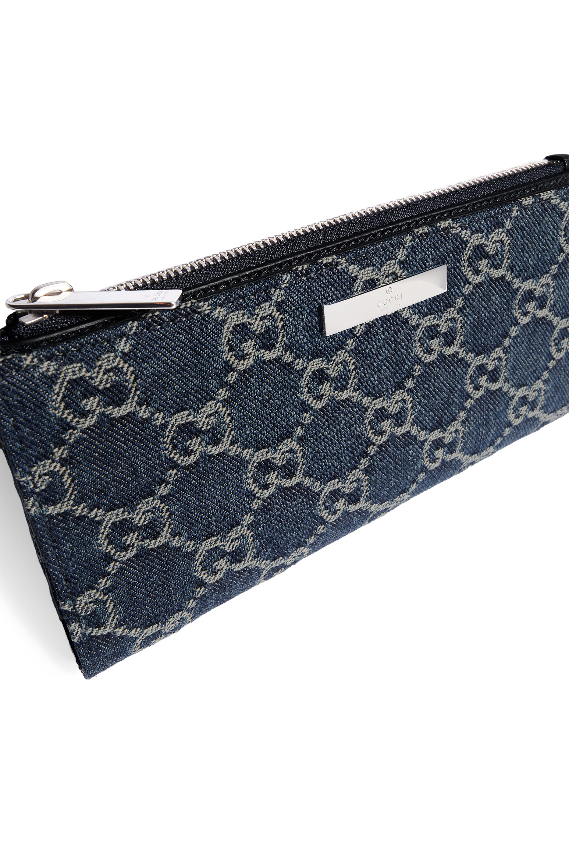 Logo Plaque Long Wallet