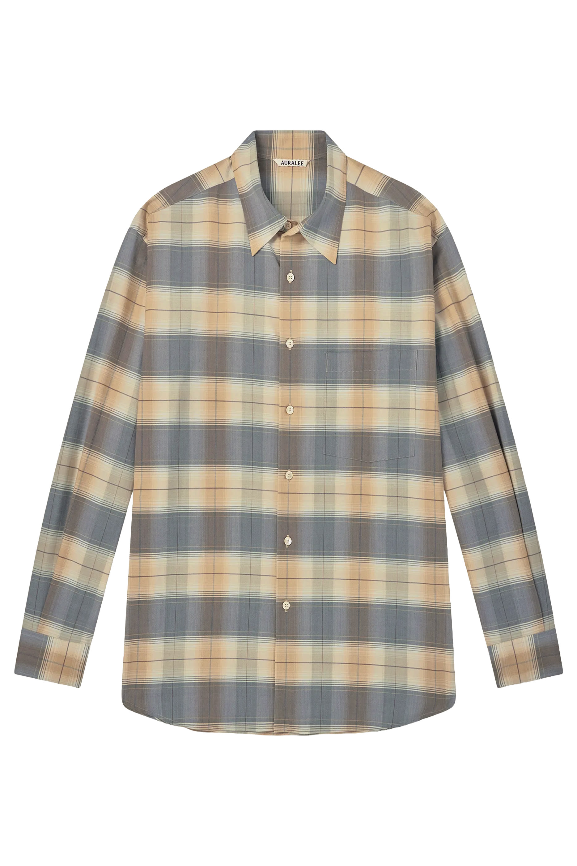 Super Light Wool Check Shirt
