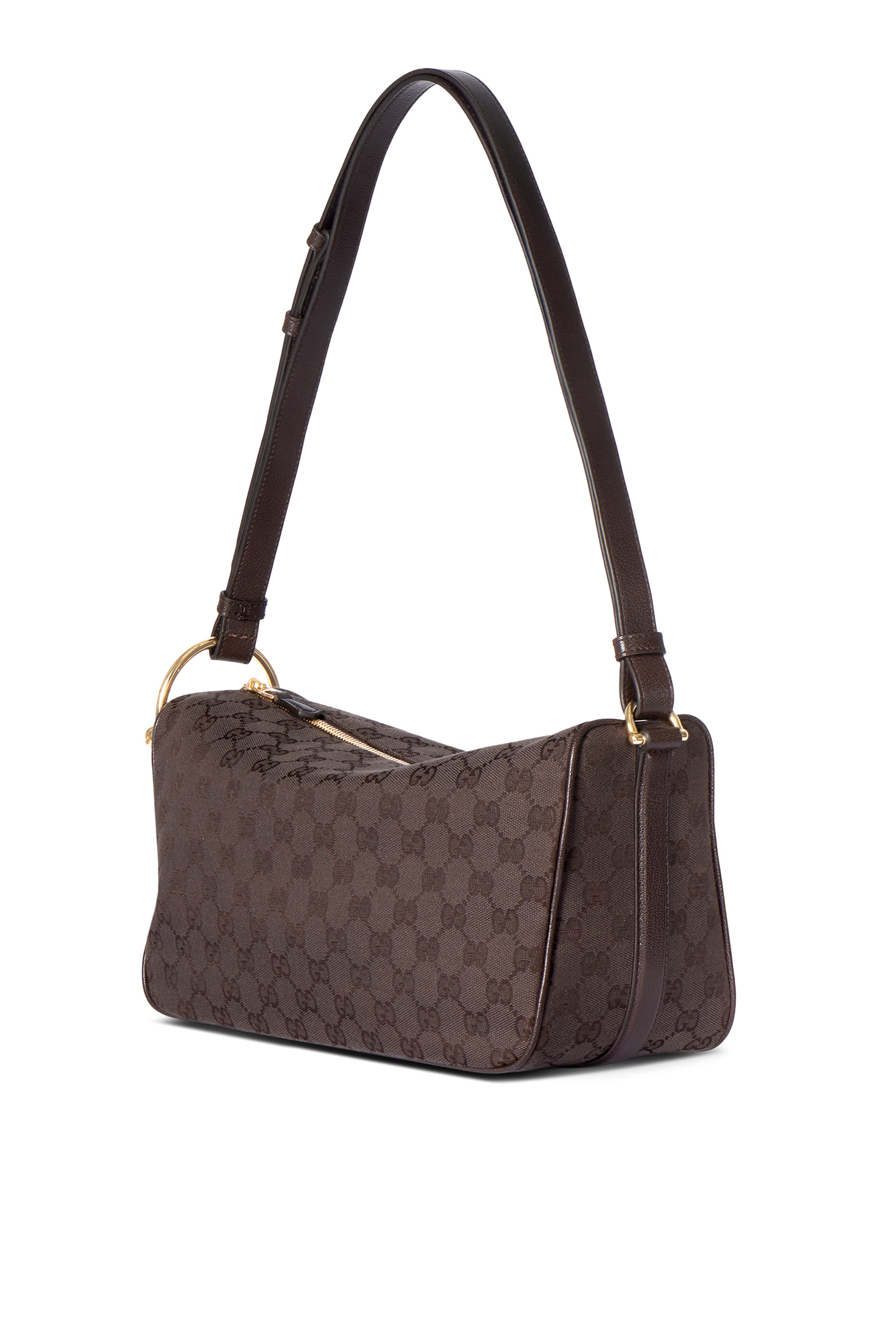 Half Horsebit Medium Shoulder Bag 