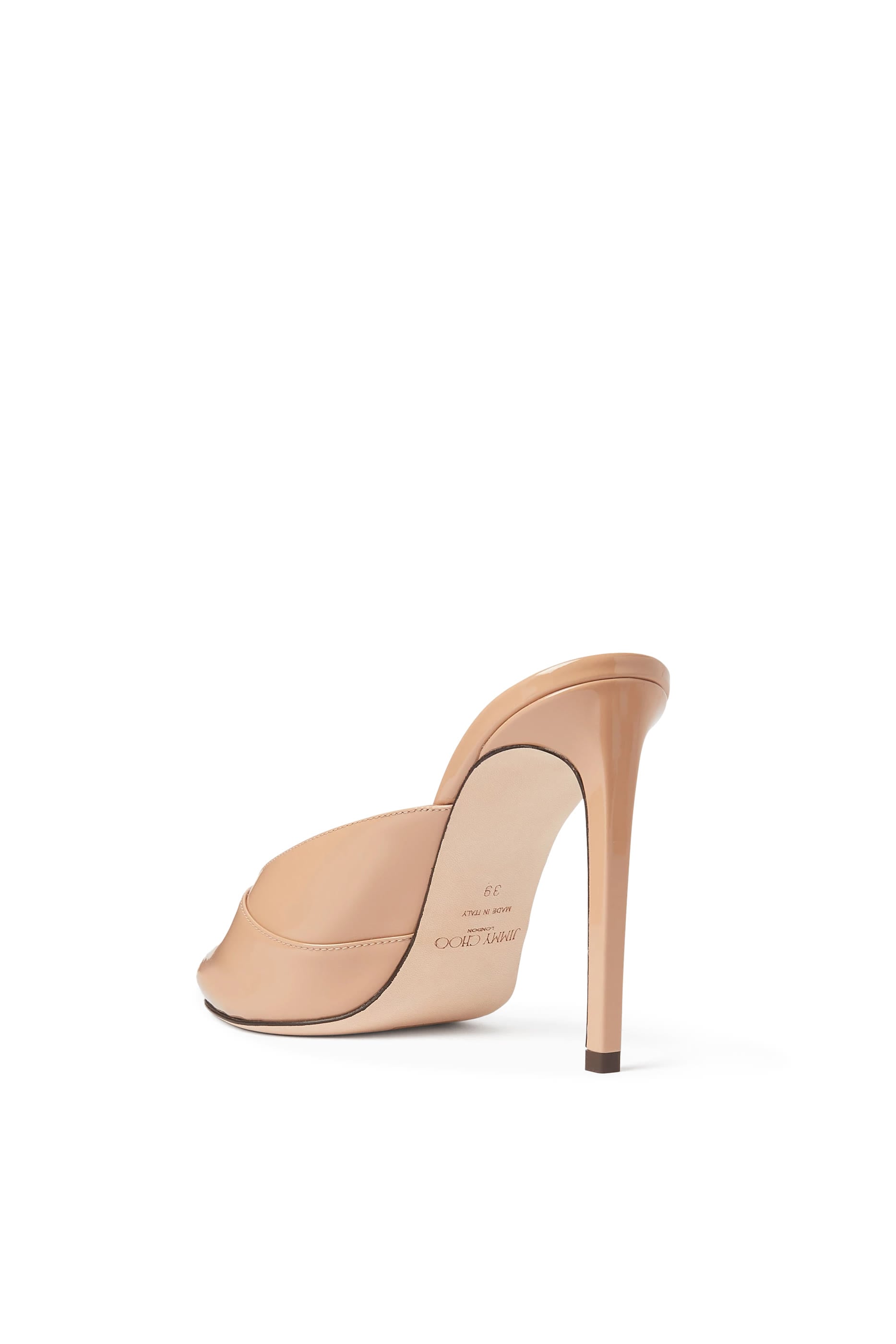 Brigitte 100 Patent Leather Mules