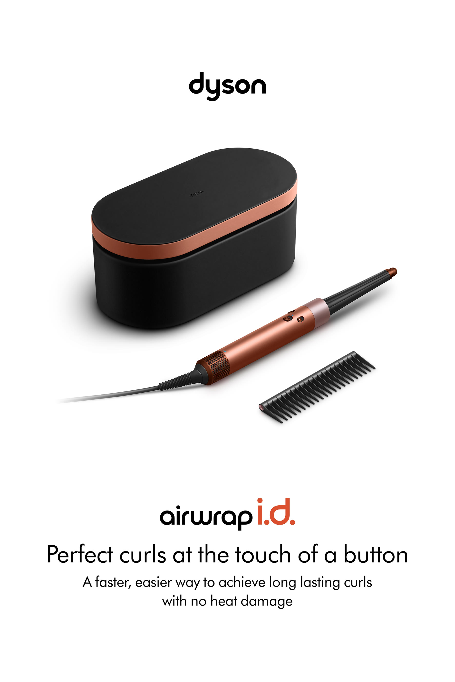 Airwrap i.d.™ Multi-styler and Dryer – Straight+Wavy (Amber Silk)