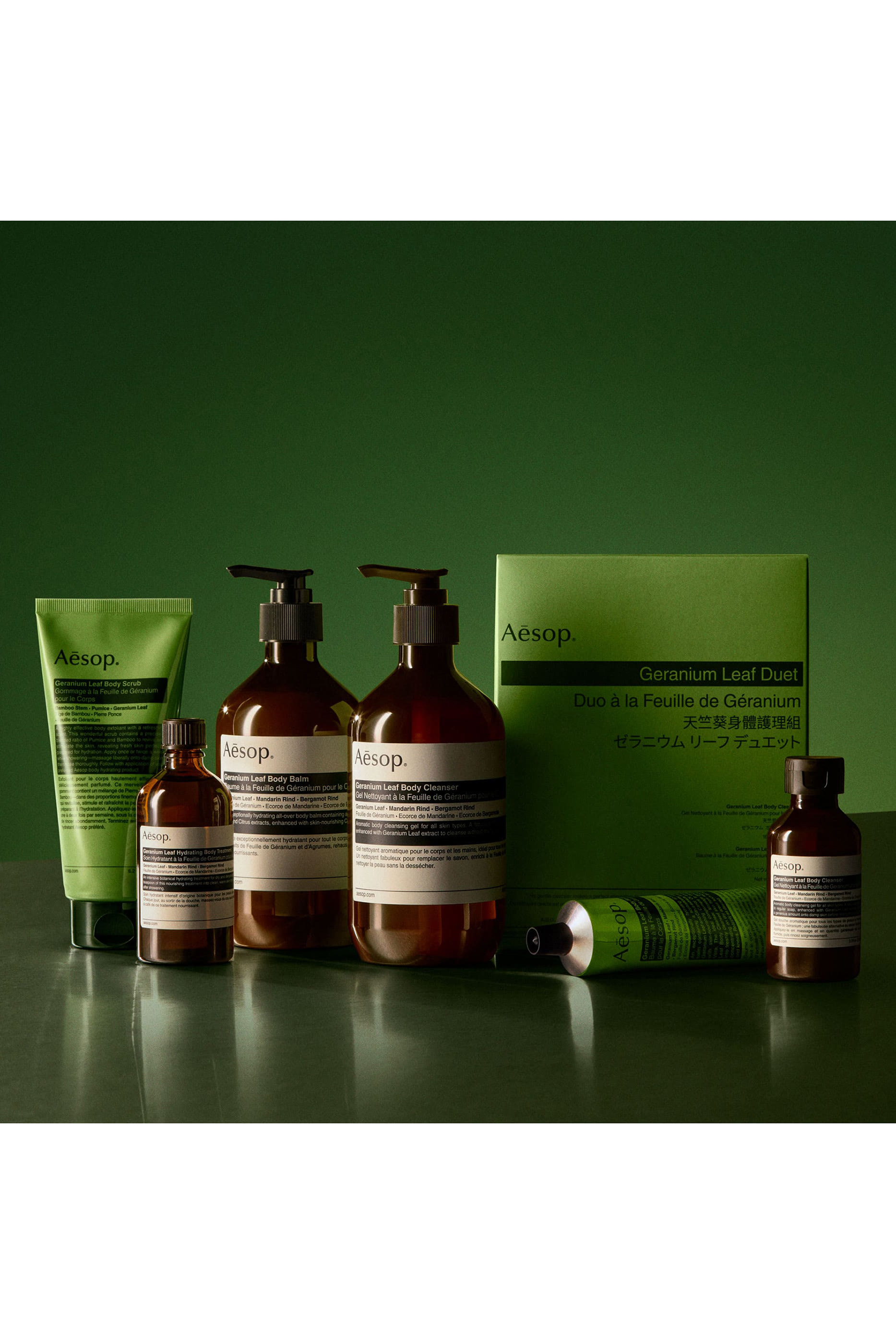 Geranium Leaf Body Scrub