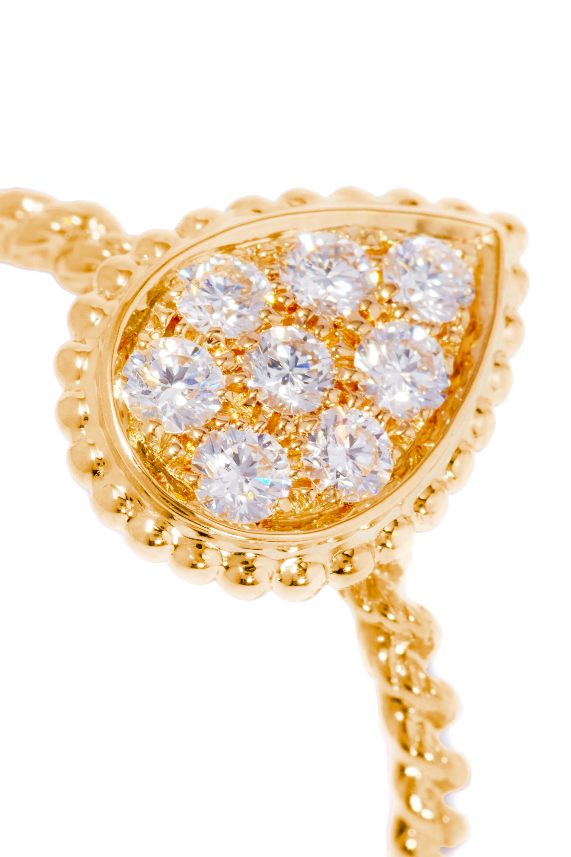 Serpent Boh&egrave;me Small Ring, 18k Yellow Gold & Diamonds