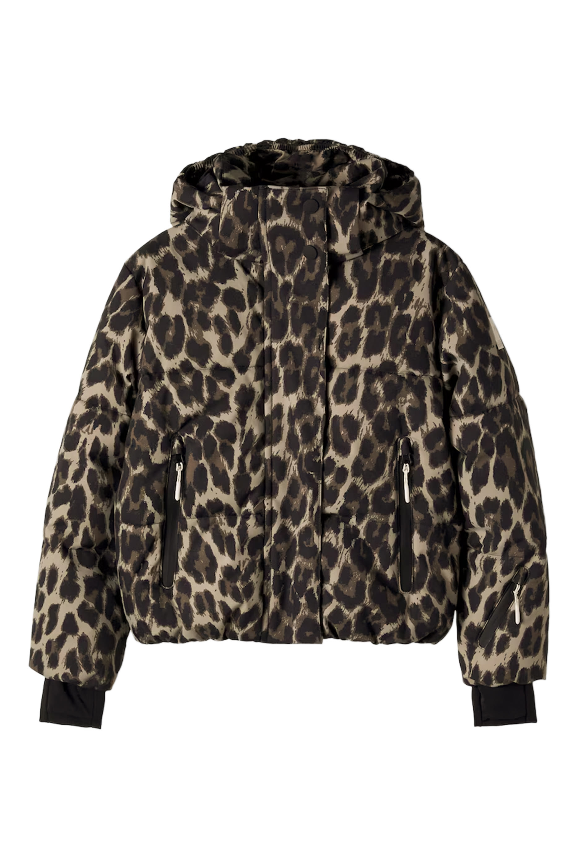 Kids Hansine Pro Leopard-Print Ski Jacket