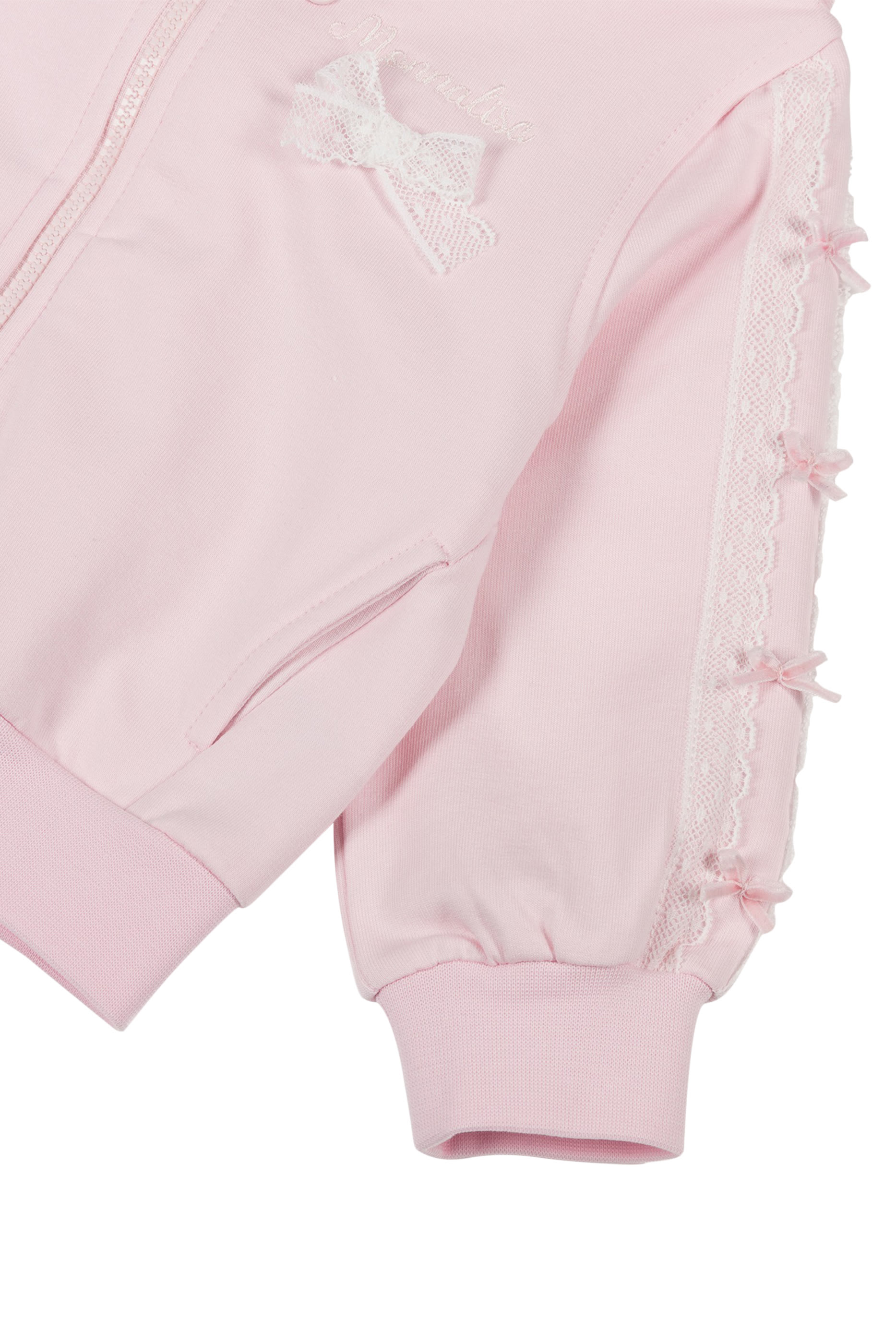 Kids Bow Jersey Hoodie 