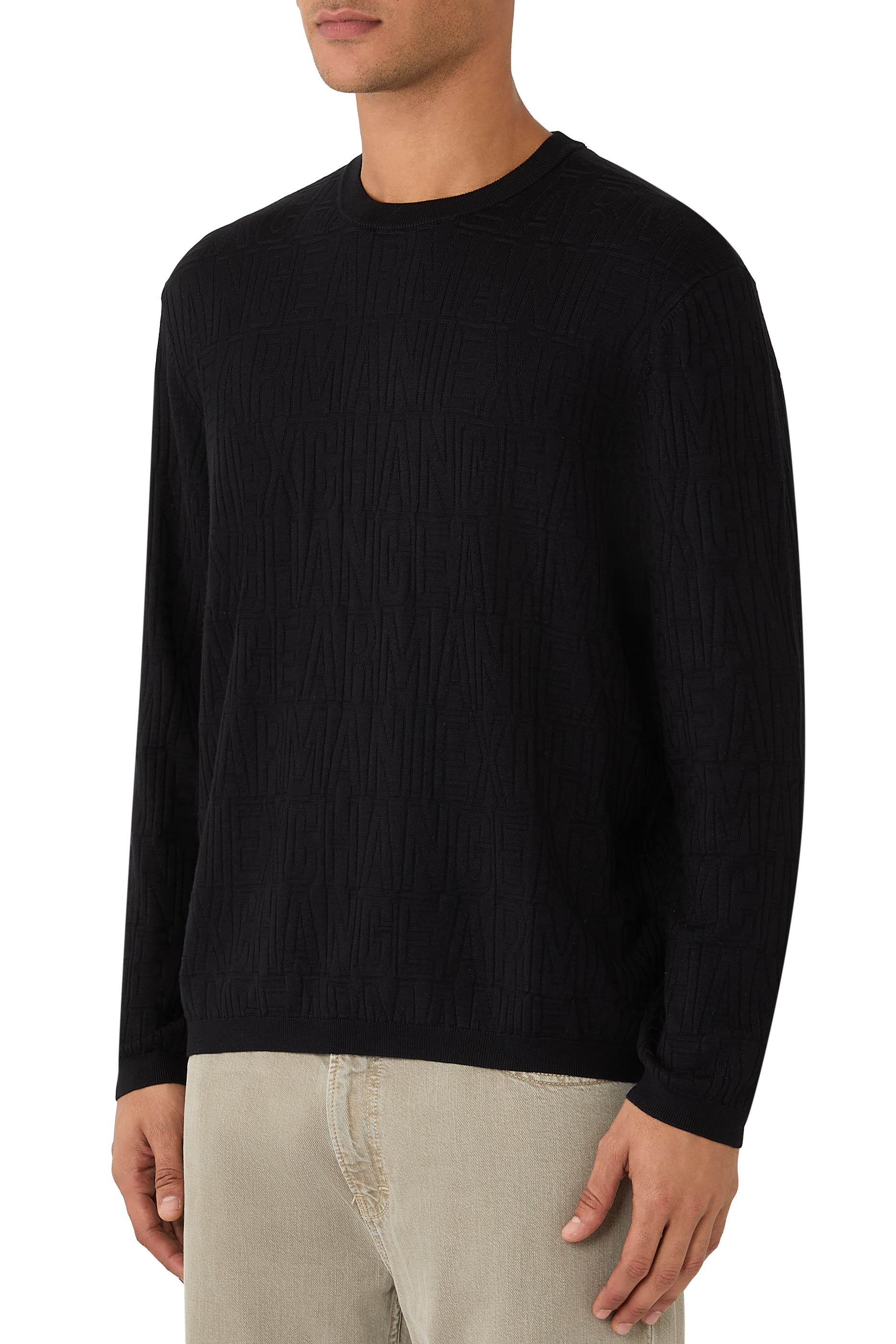 Logo Zigzag-Knit Sweater