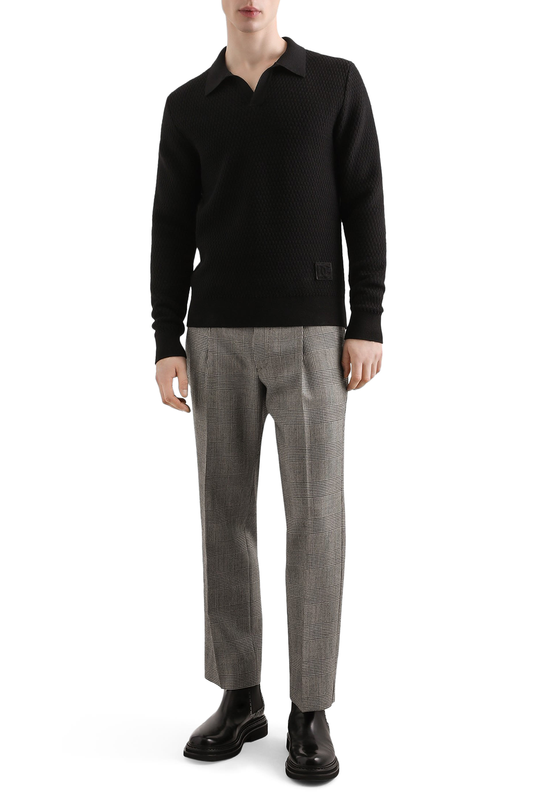 Glen Plaid Trousers