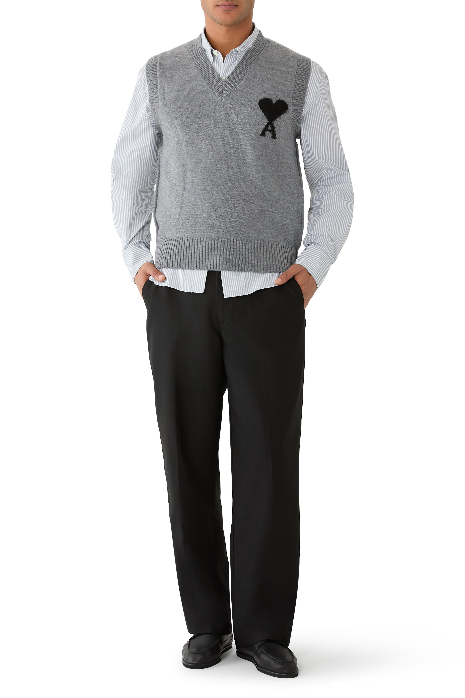 Sleeveless Wool Sweater 
