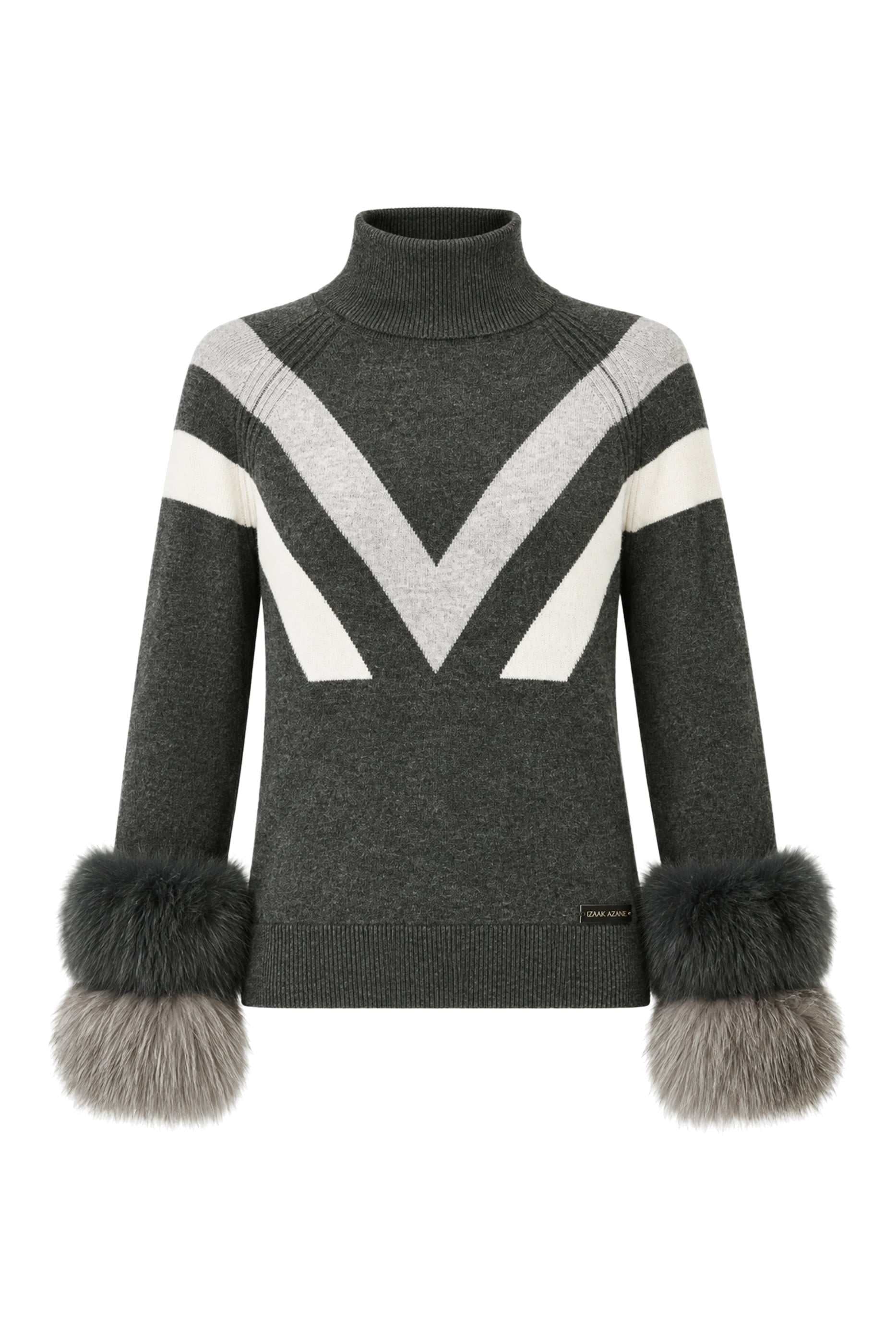 Striped Cuff Sweater