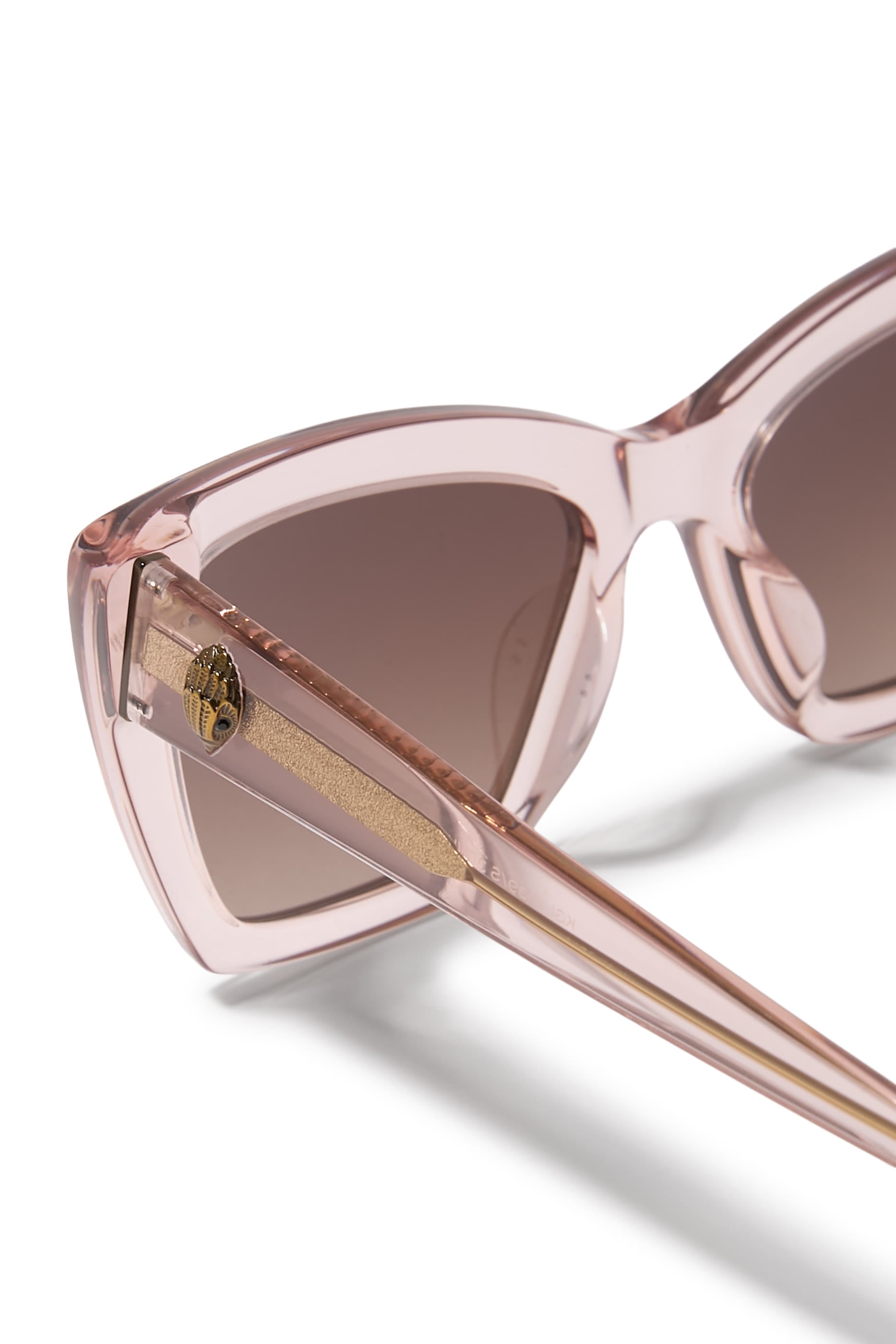 Eagle Head Motif Cat-Eye Sunglasses