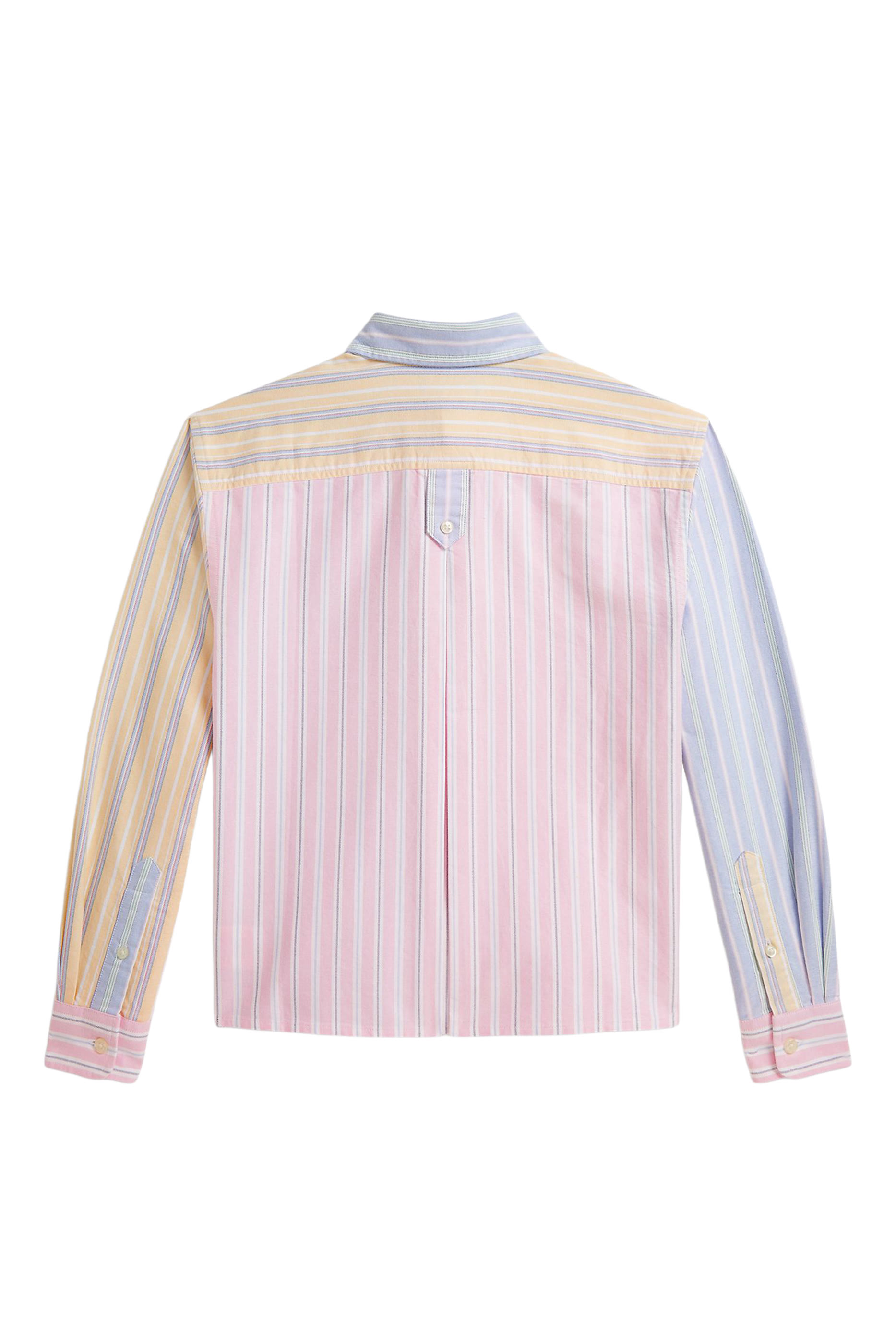 Kids Striped Cotton Oxford Boxy Fun Shirt
