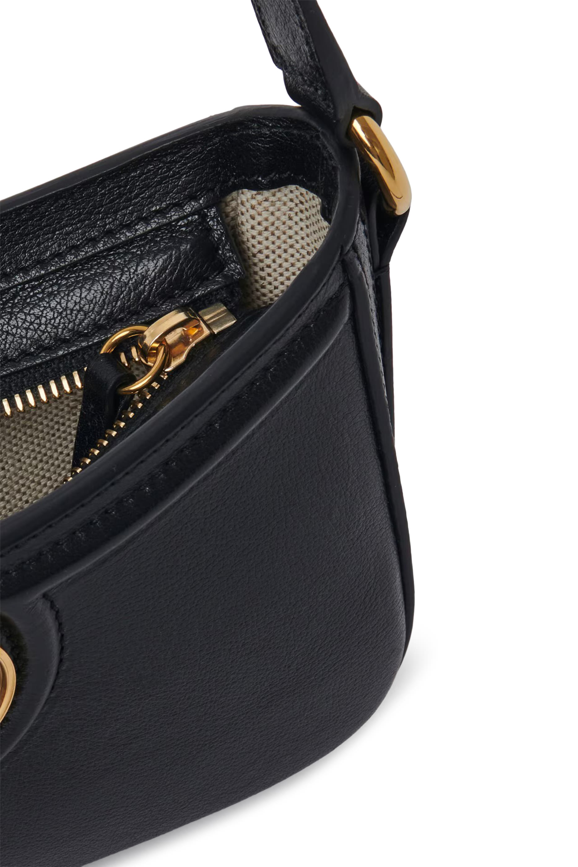 Horse Medal Shoulder Bag in Grained Leather