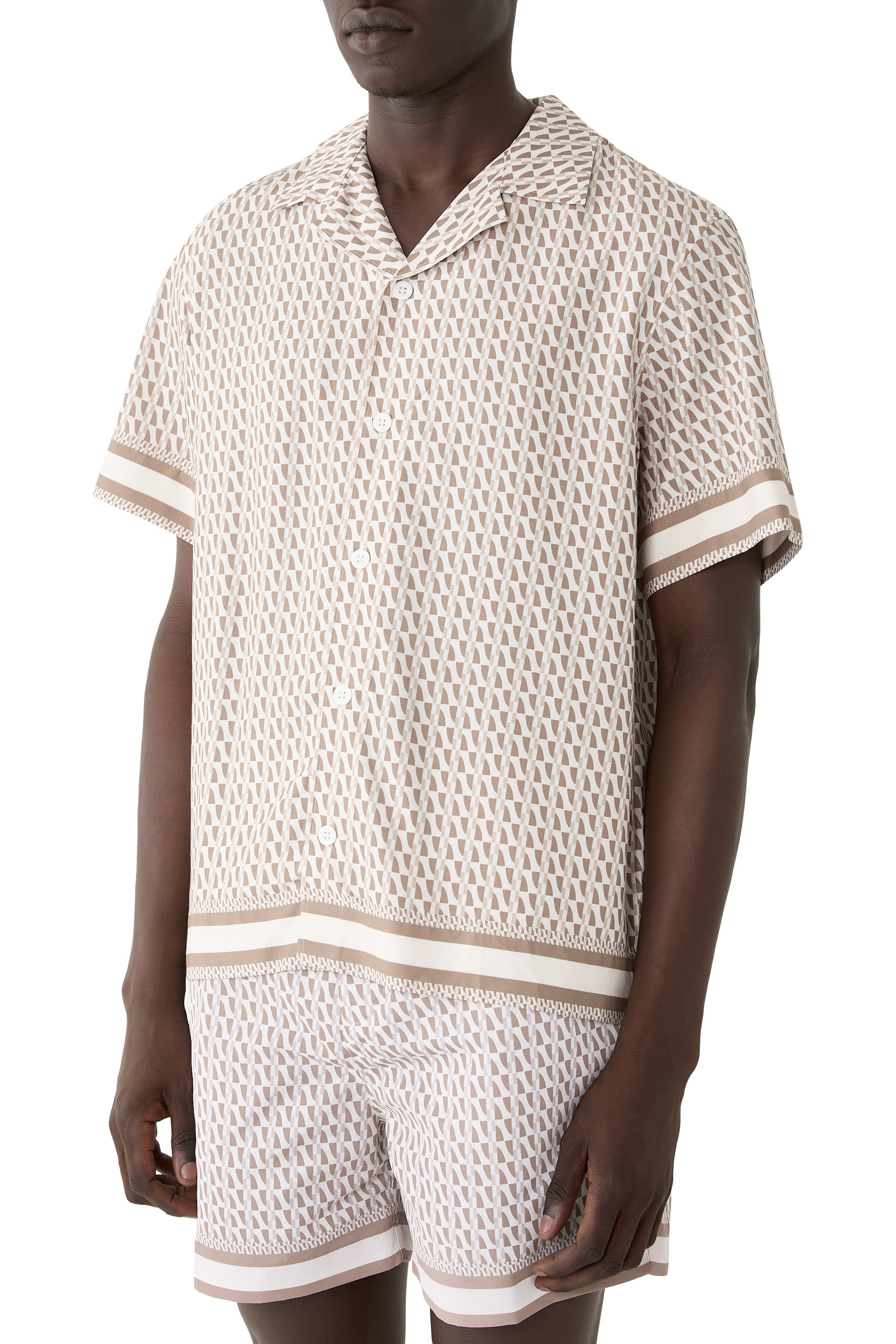 Galliano Border Shirt 